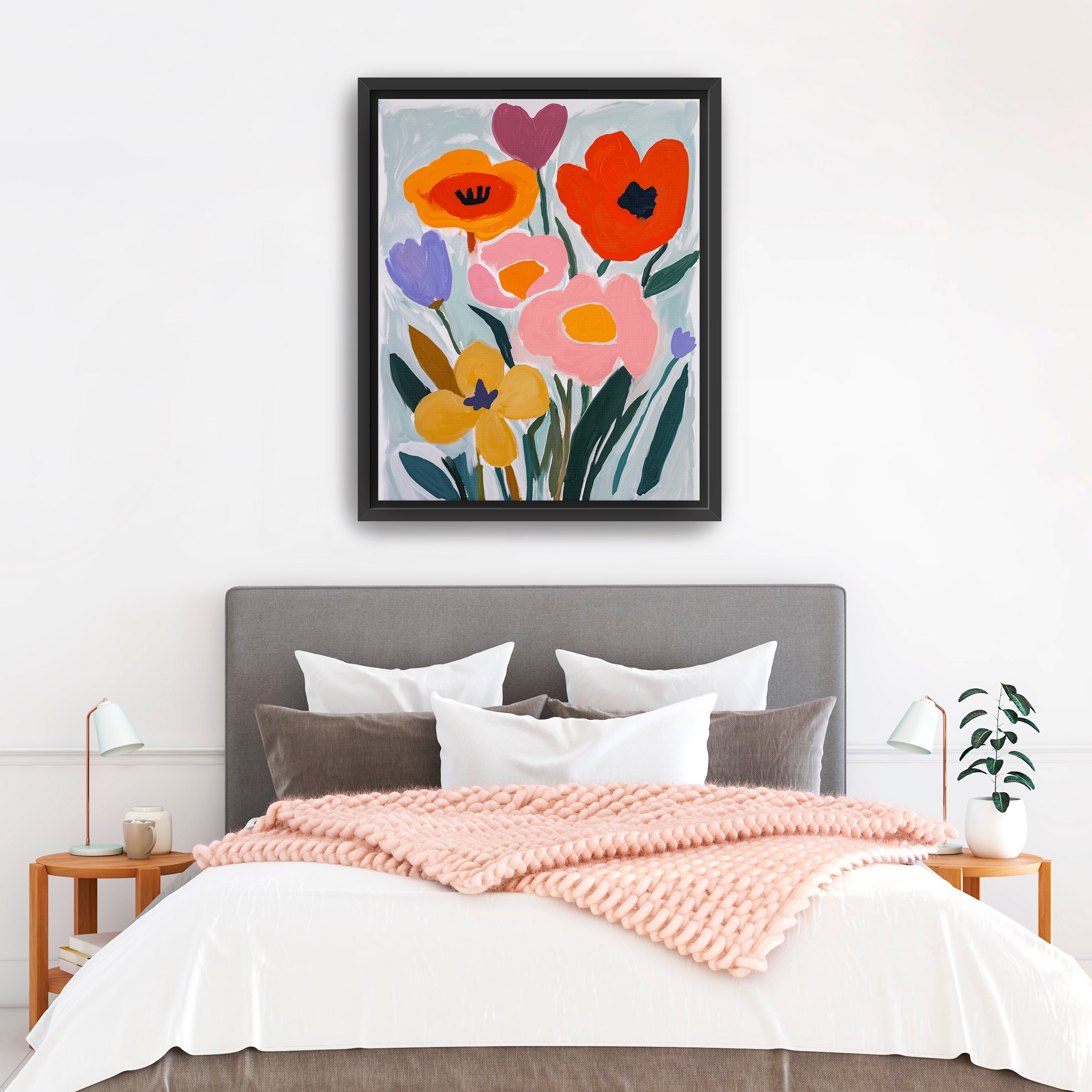 Handful of Beauties Canvas Giclee