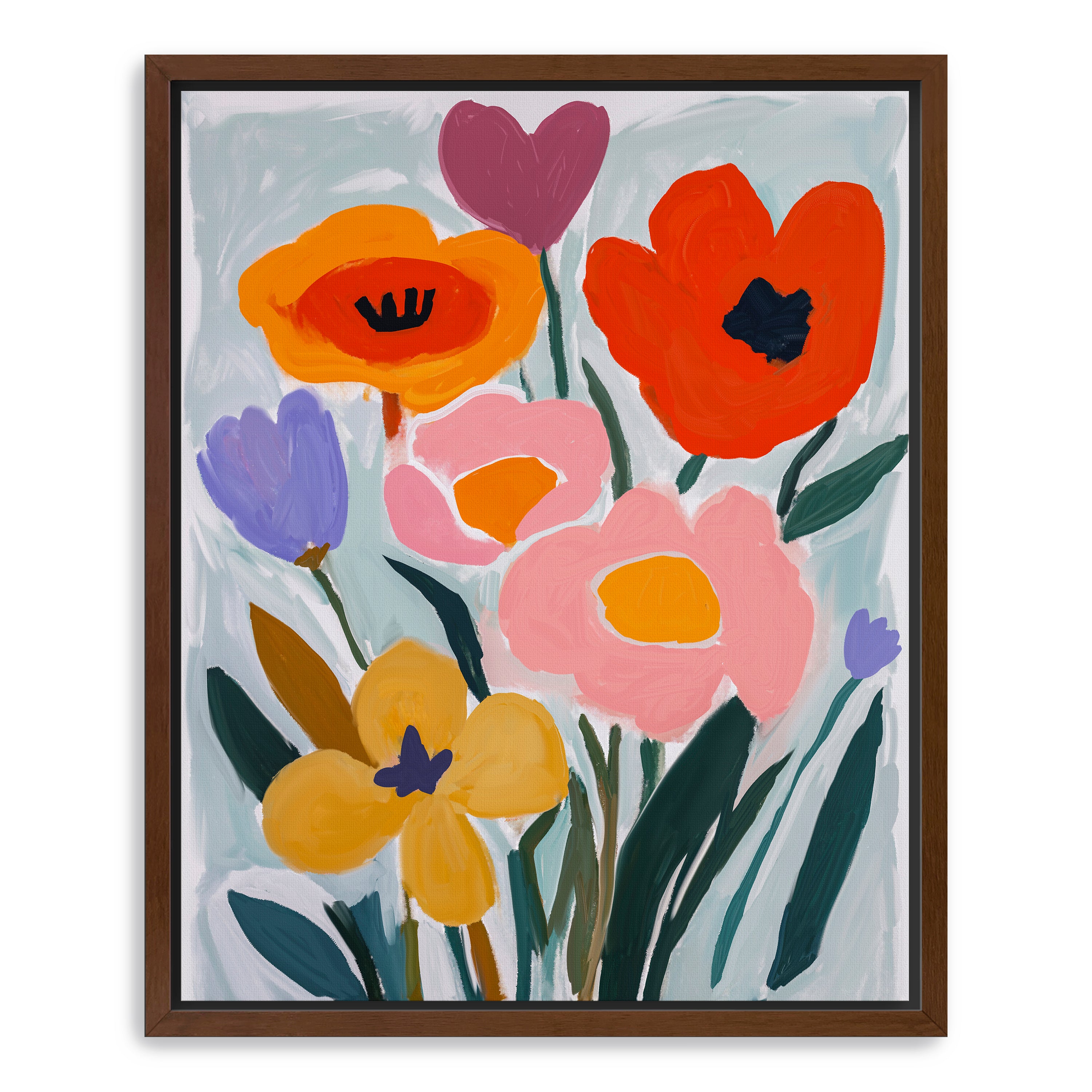 Handful of Beauties Canvas Giclee