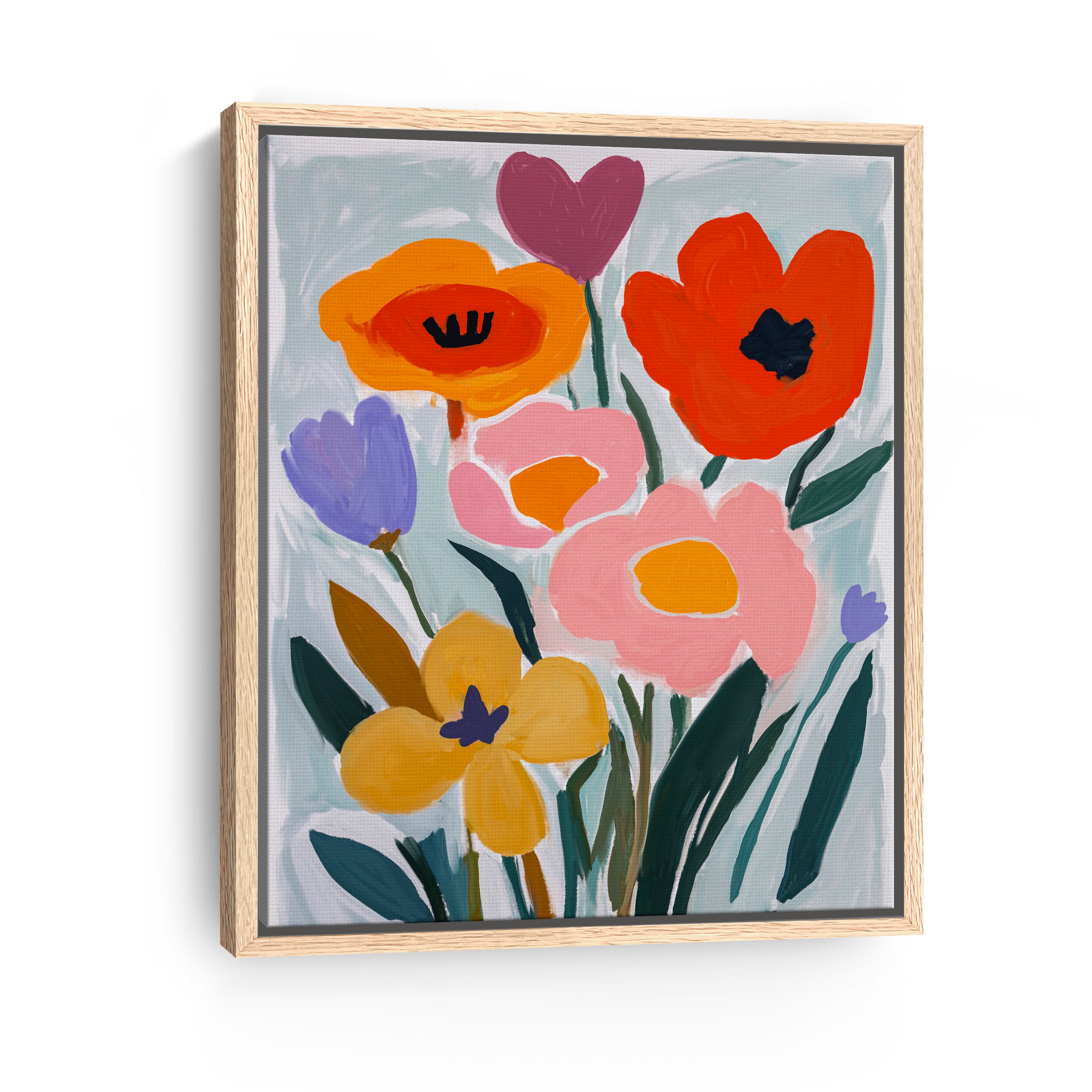 Handful of Beauties Canvas Giclee