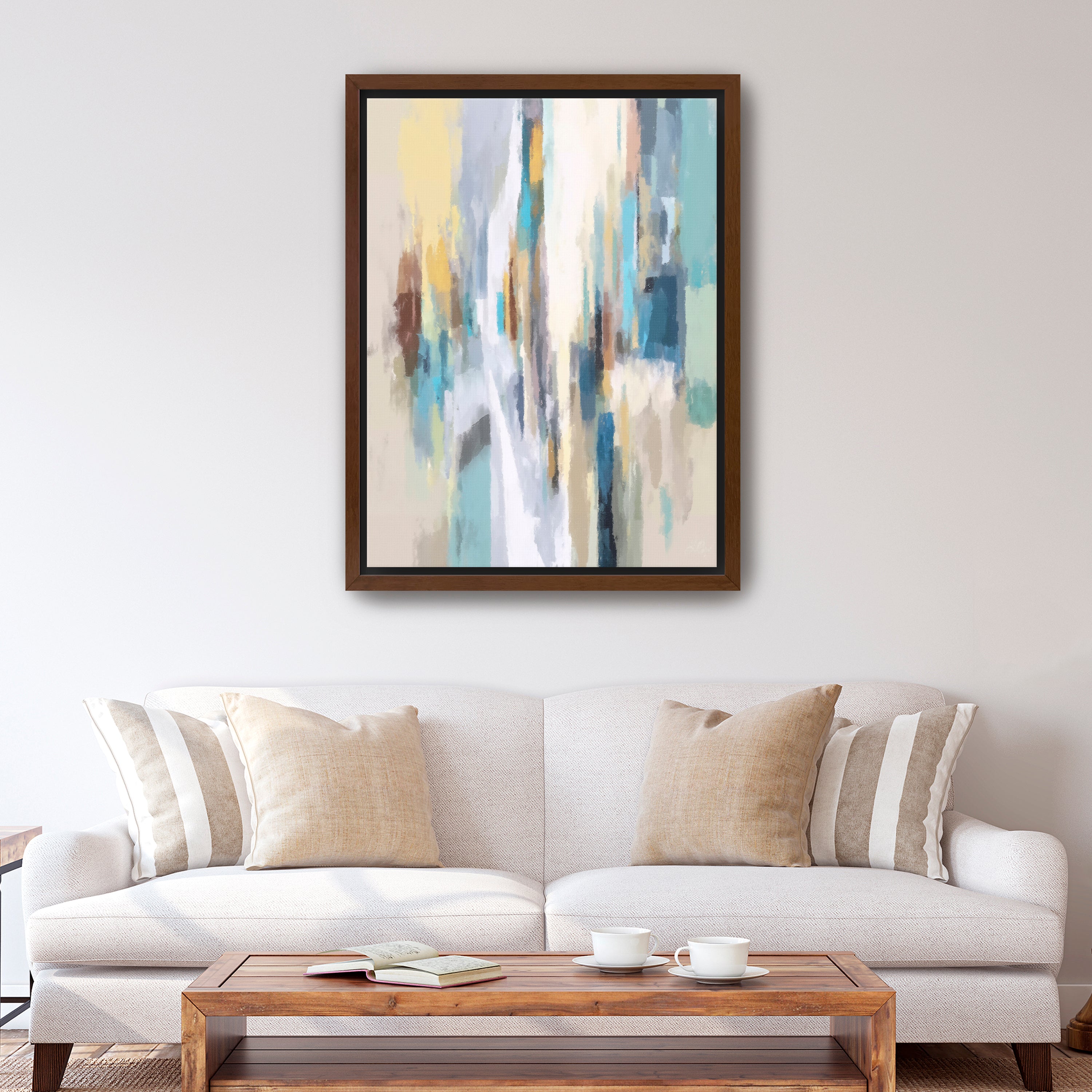 Ephemeral Bloom Canvas Giclee Wall Art