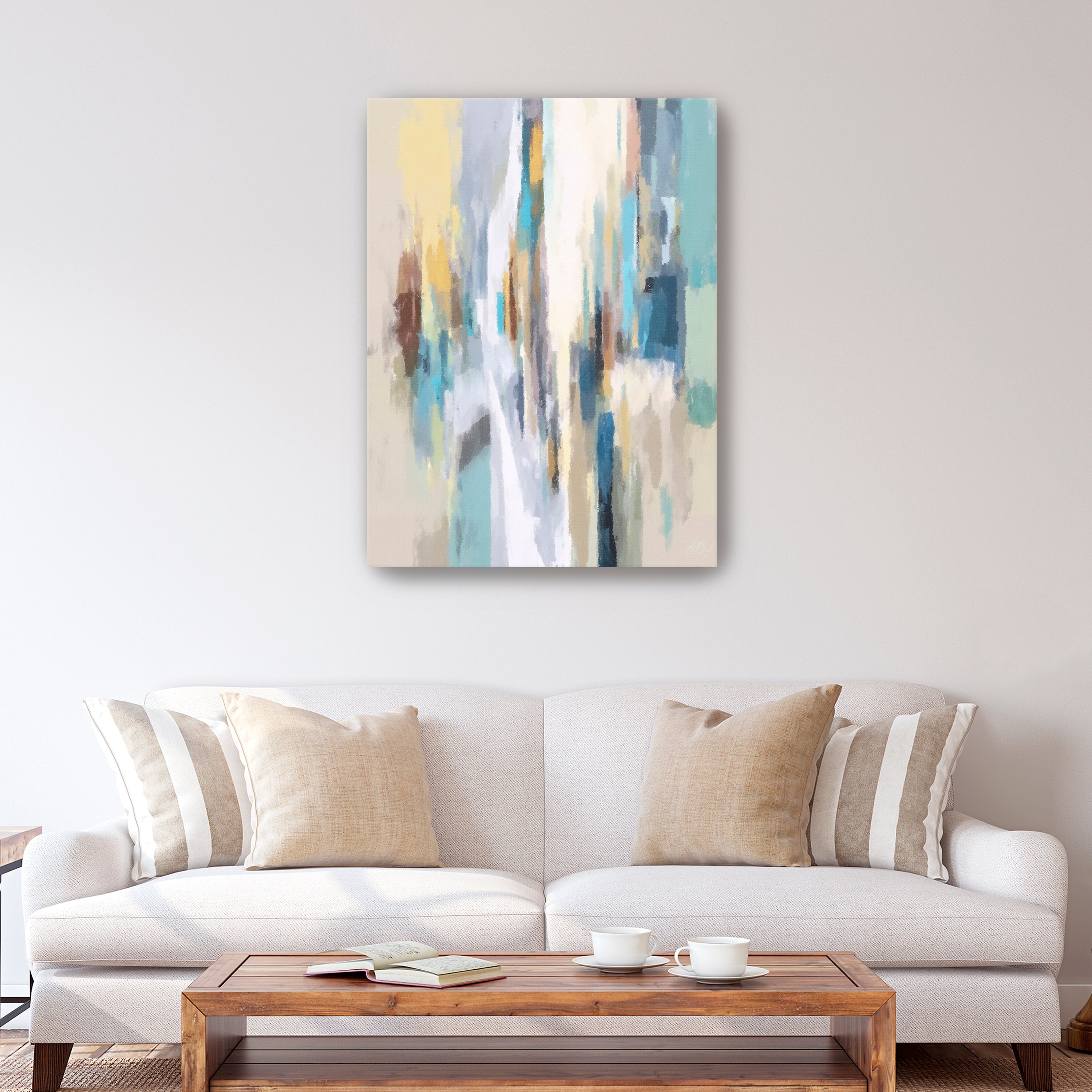 Ephemeral Bloom Canvas Giclee Wall Art