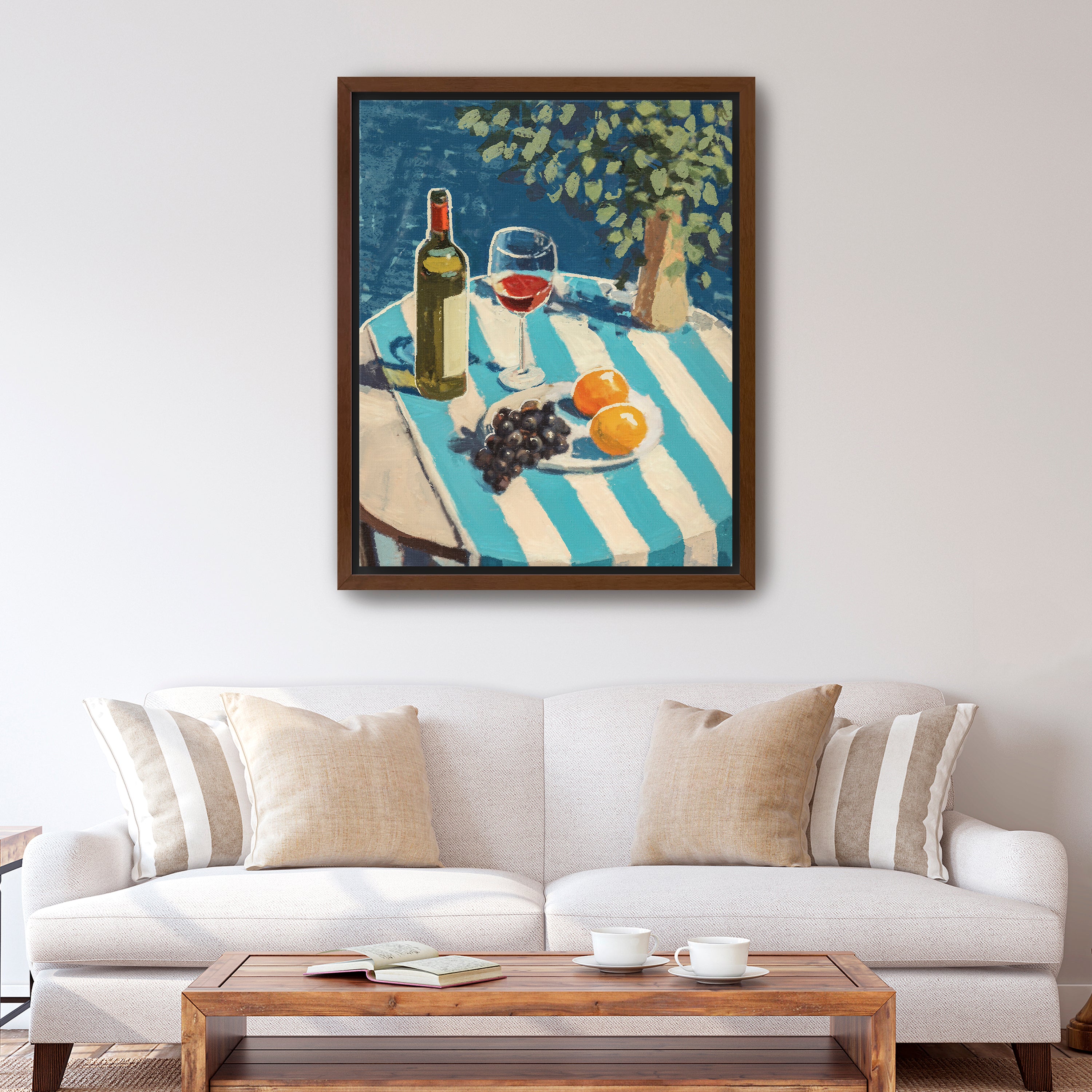 Fine Like Wine Canvas Giclee