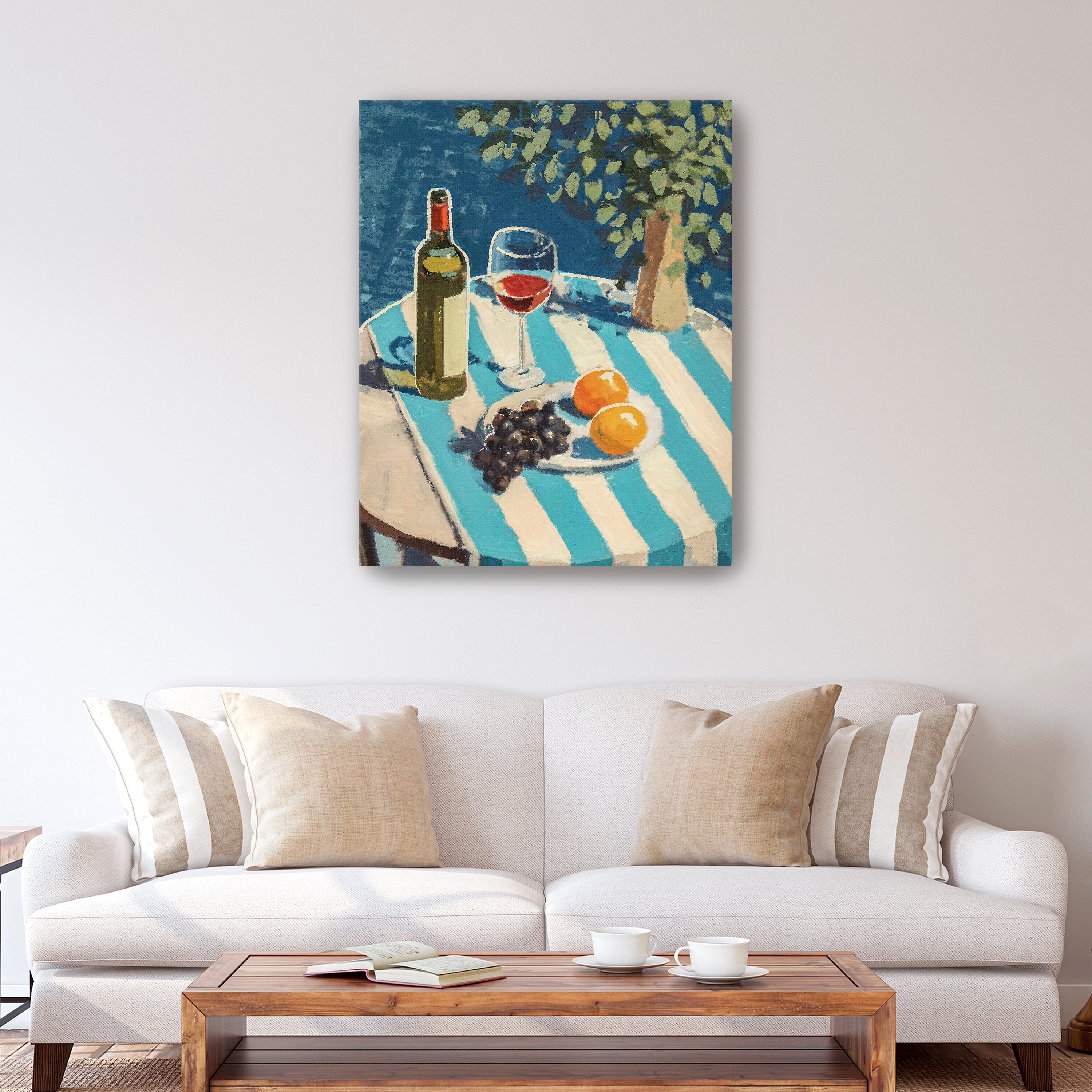 Fine Like Wine Canvas Giclee