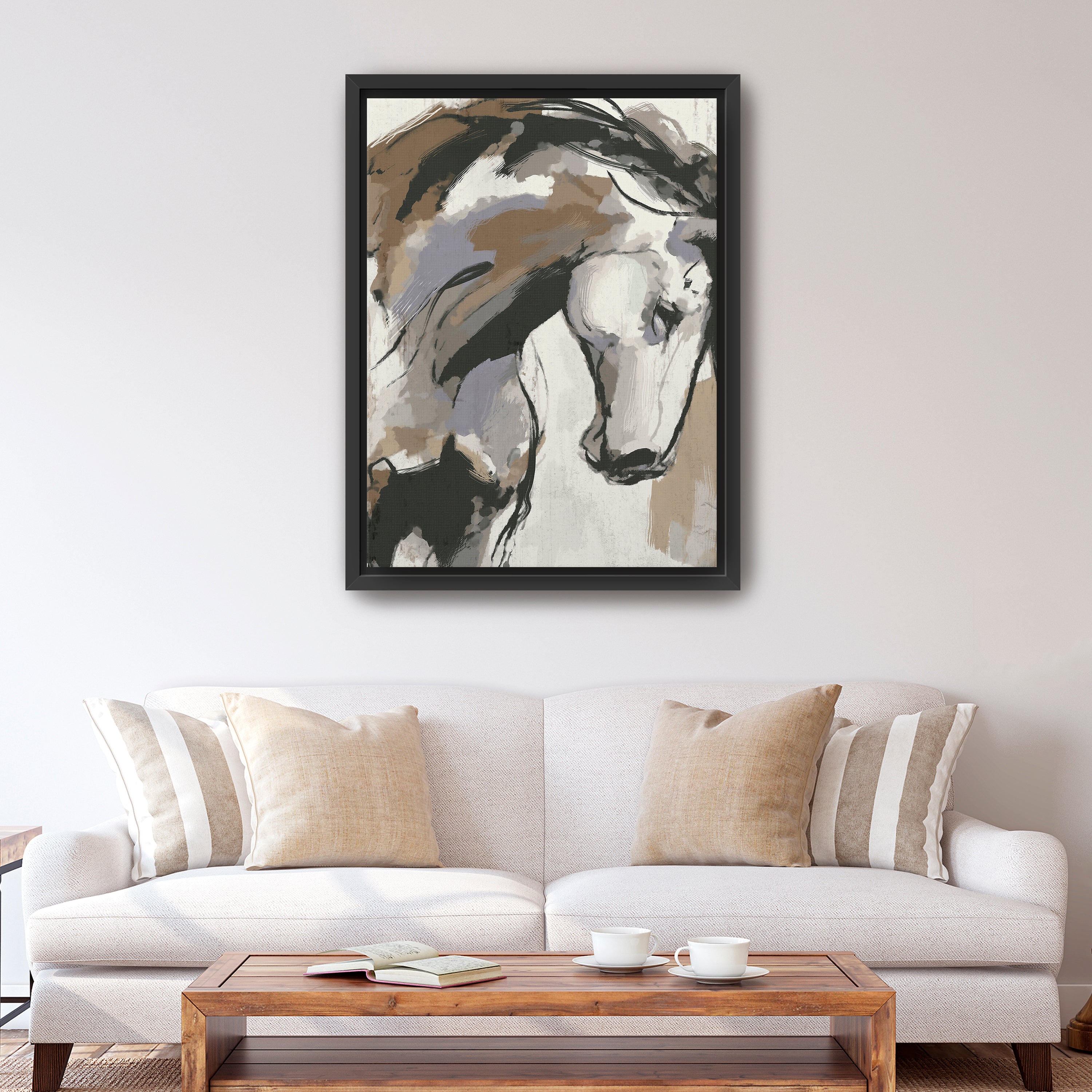 The Stallion Canvas Giclee