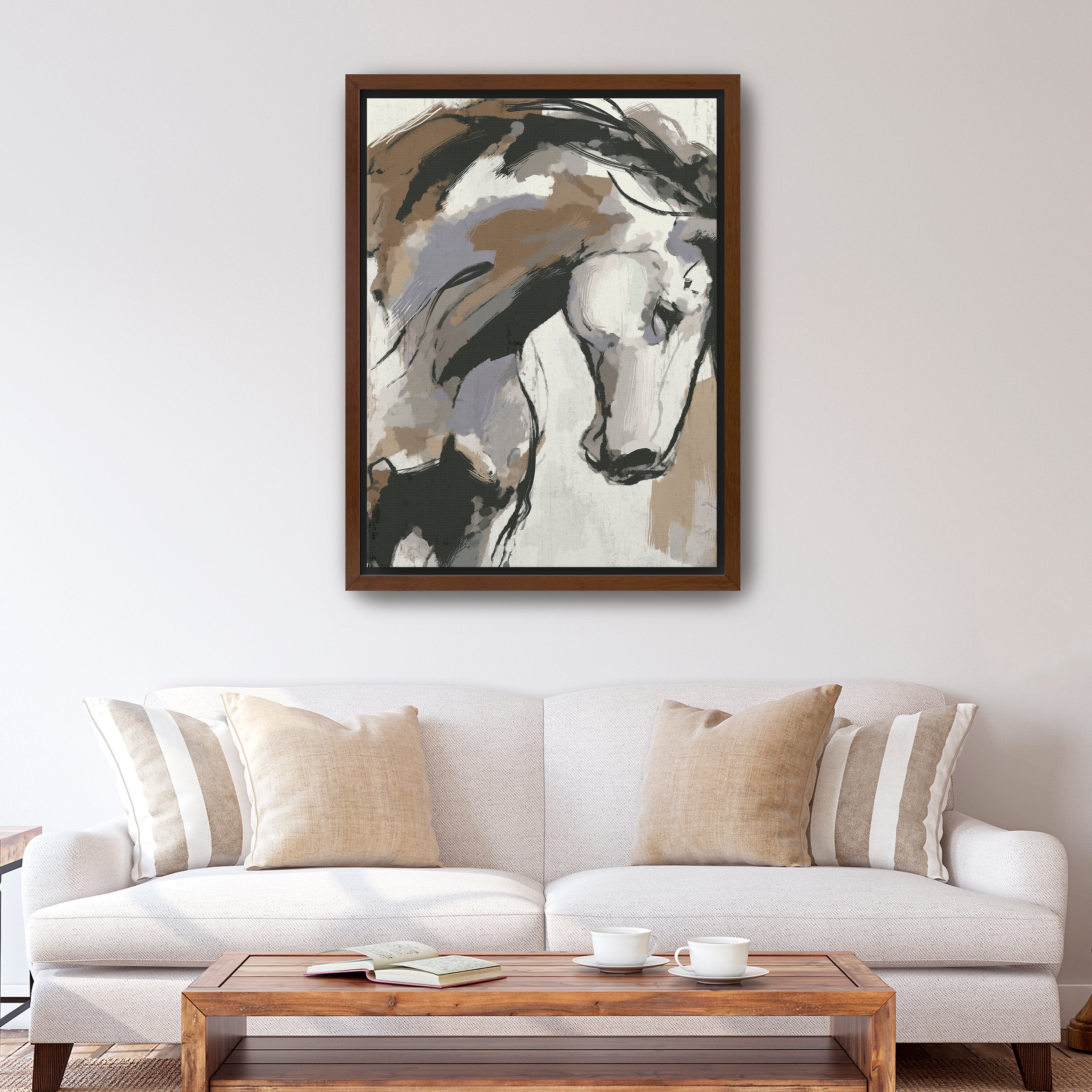 The Stallion Canvas Giclee