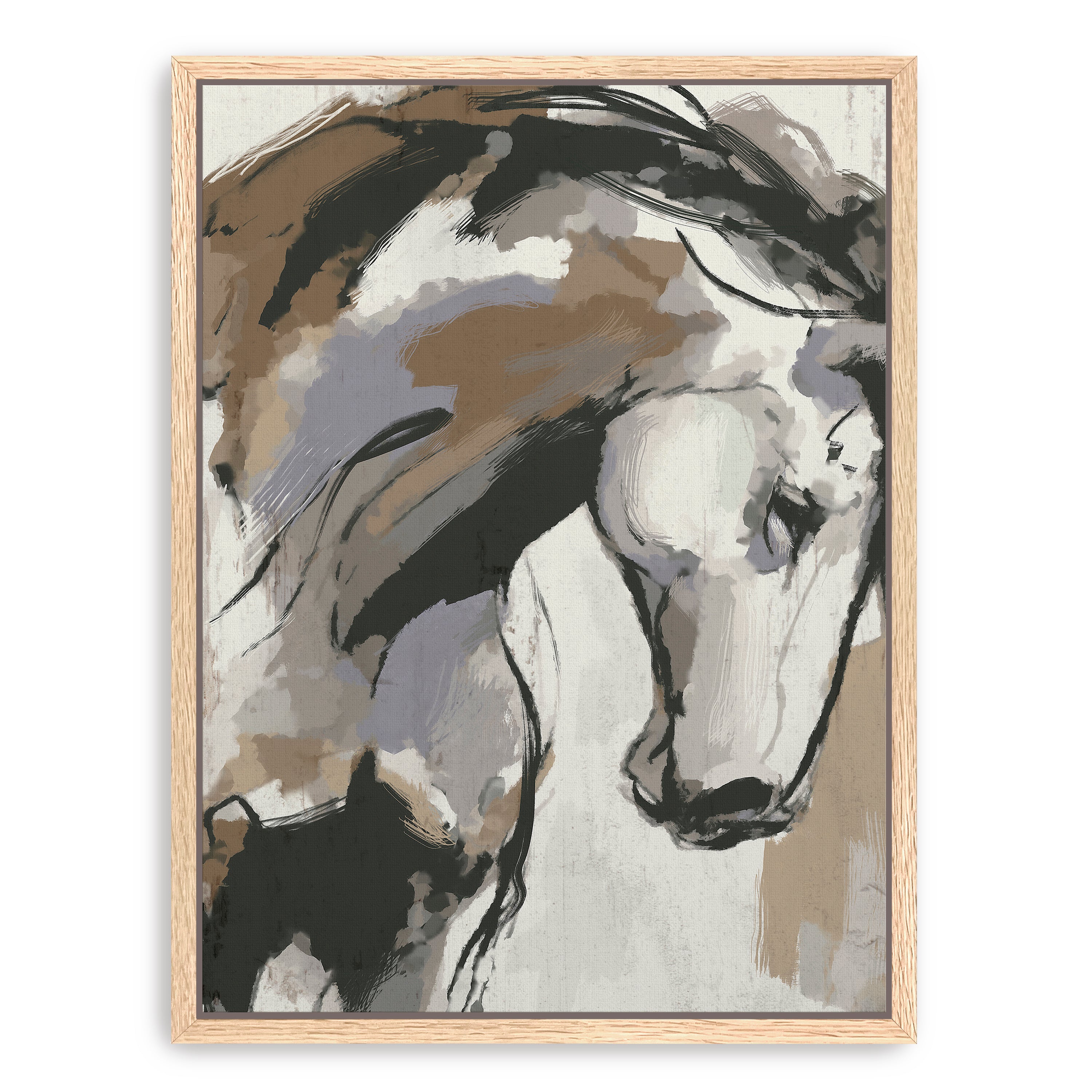 The Stallion Canvas Giclee