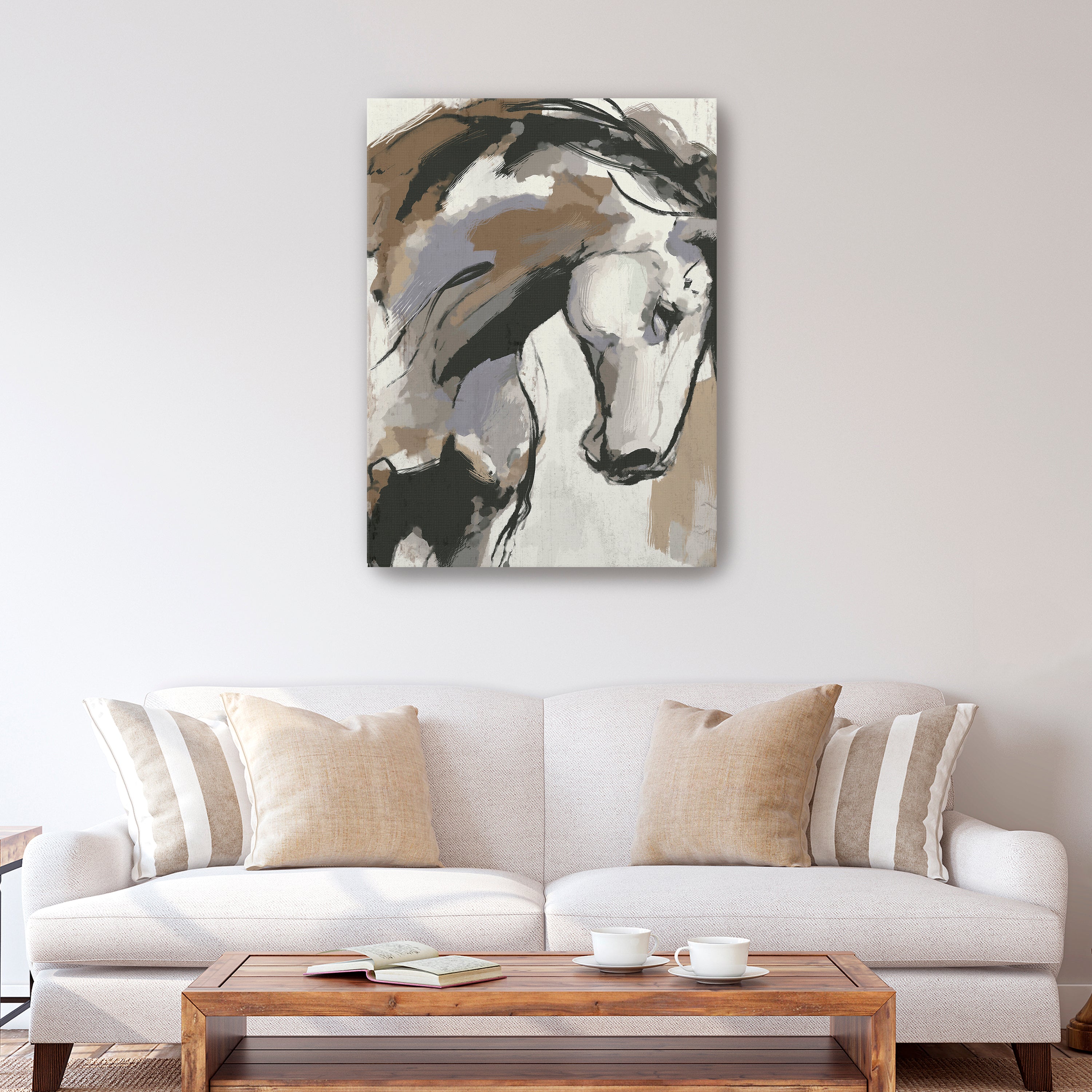 The Stallion Canvas Giclee