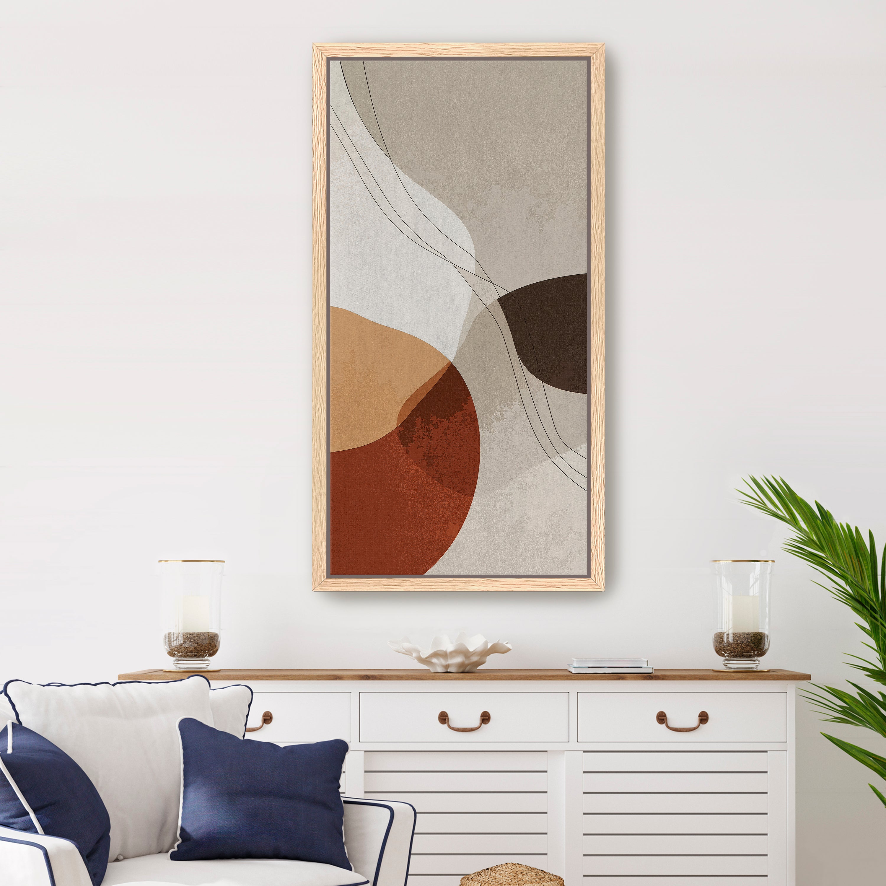 Linear Dissonance Canvas Giclee