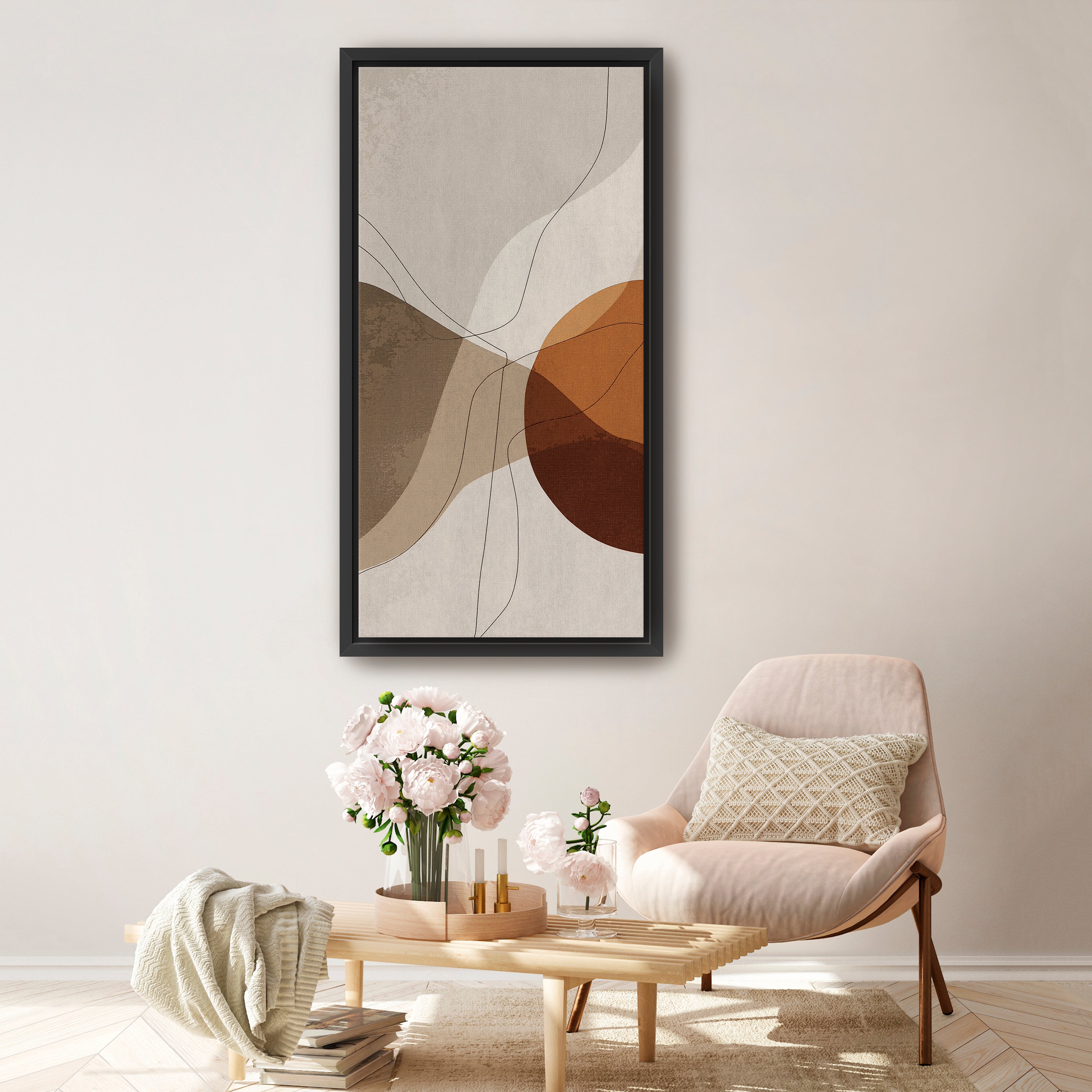 Linear Dissonance 2 Canvas Giclee