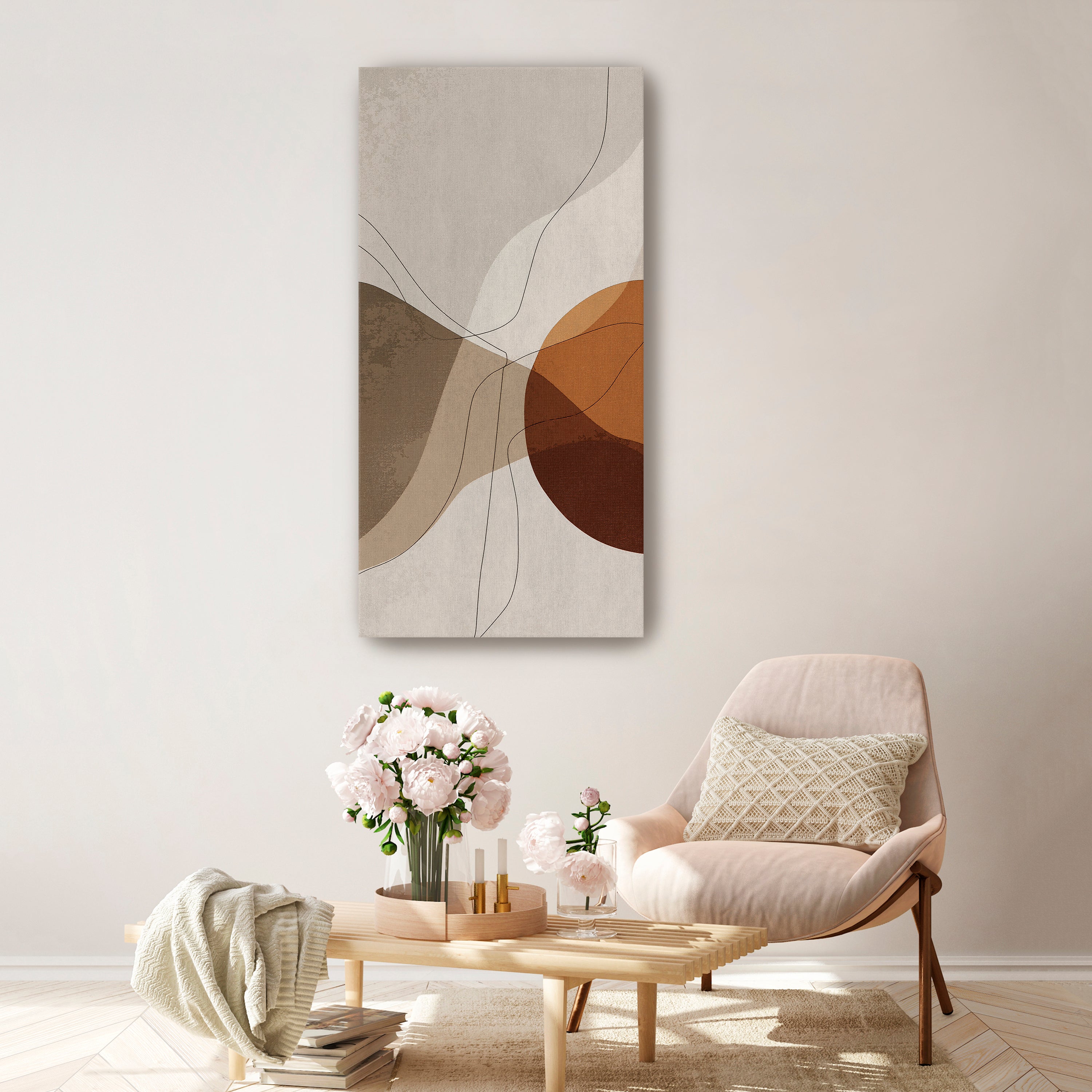 Linear Dissonance 2 Canvas Giclee