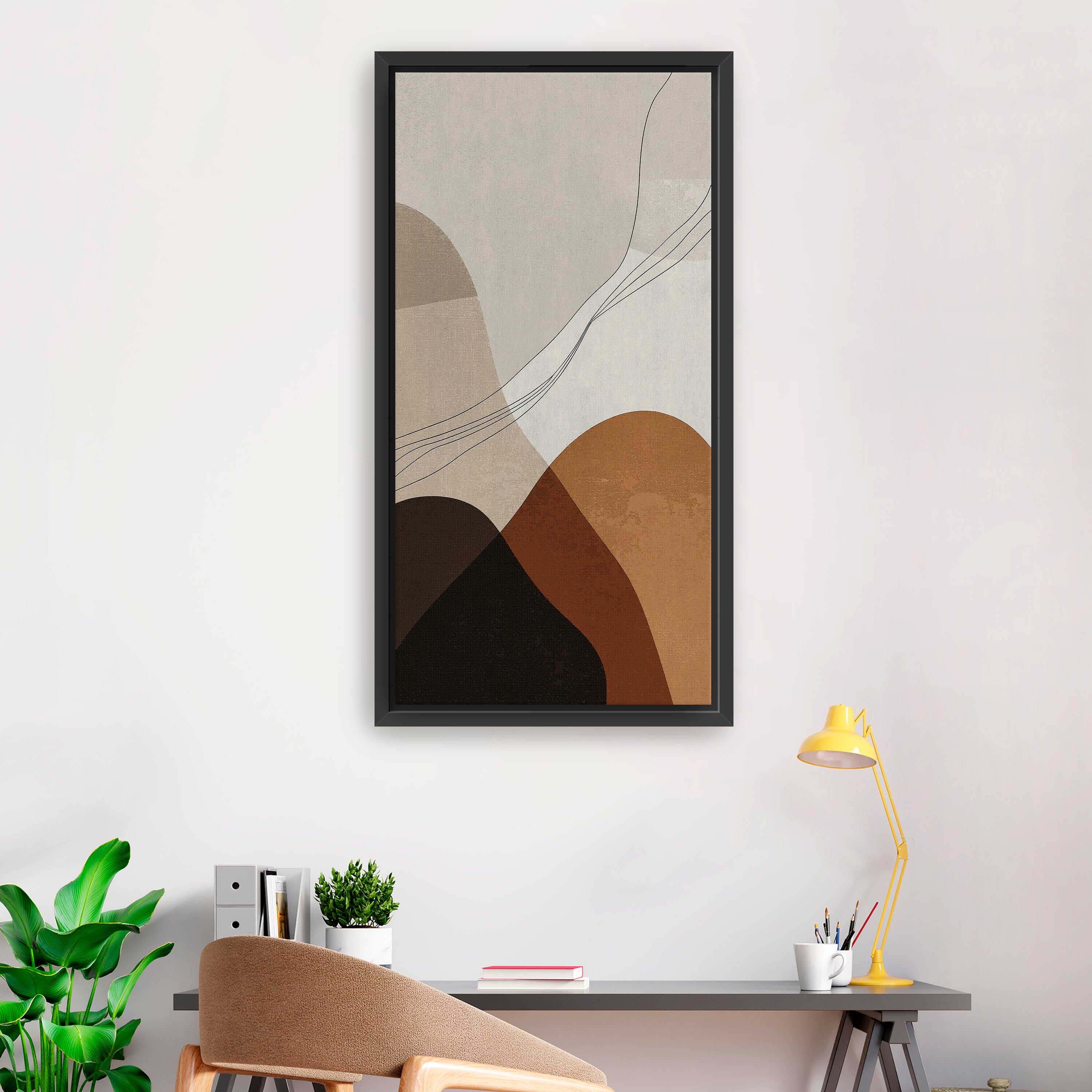 Linear Dissonance 3 Canvas Giclee