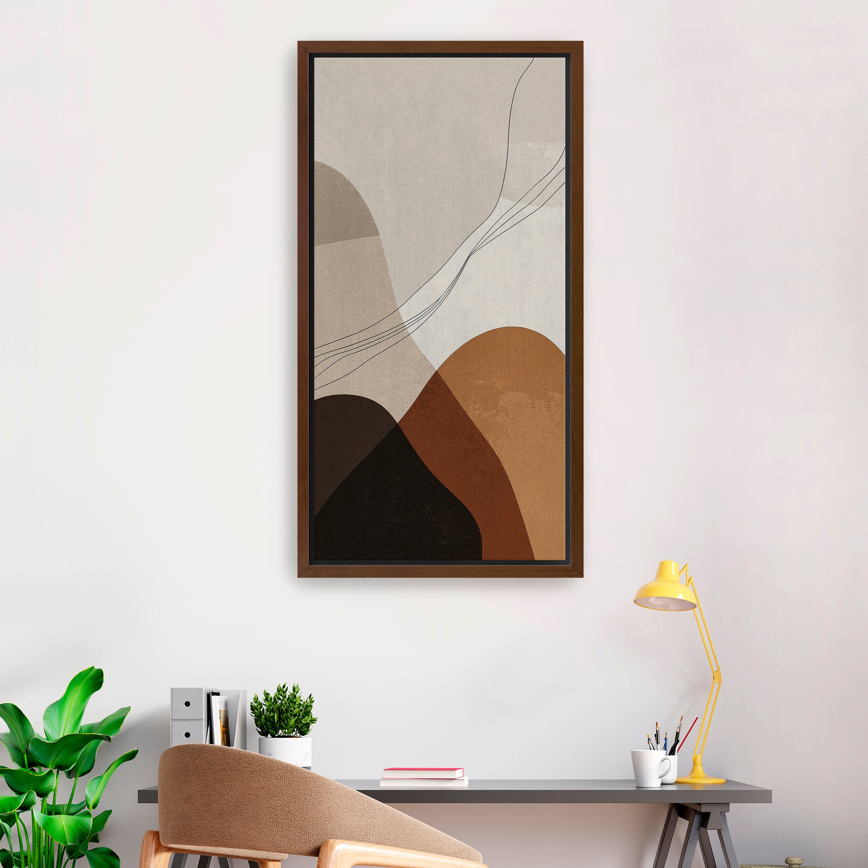 Linear Dissonance 3 Canvas Giclee