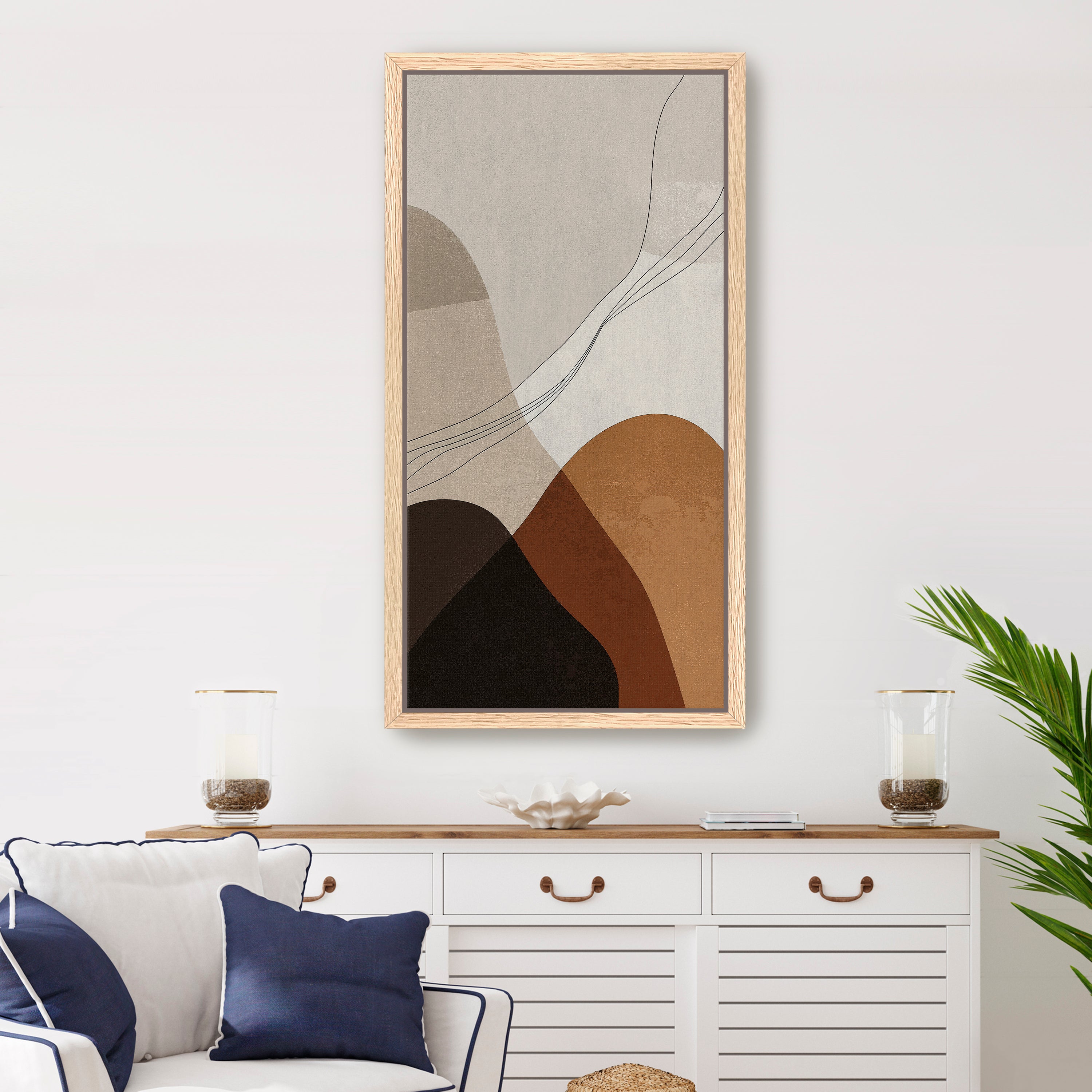 Linear Dissonance 3 Canvas Giclee