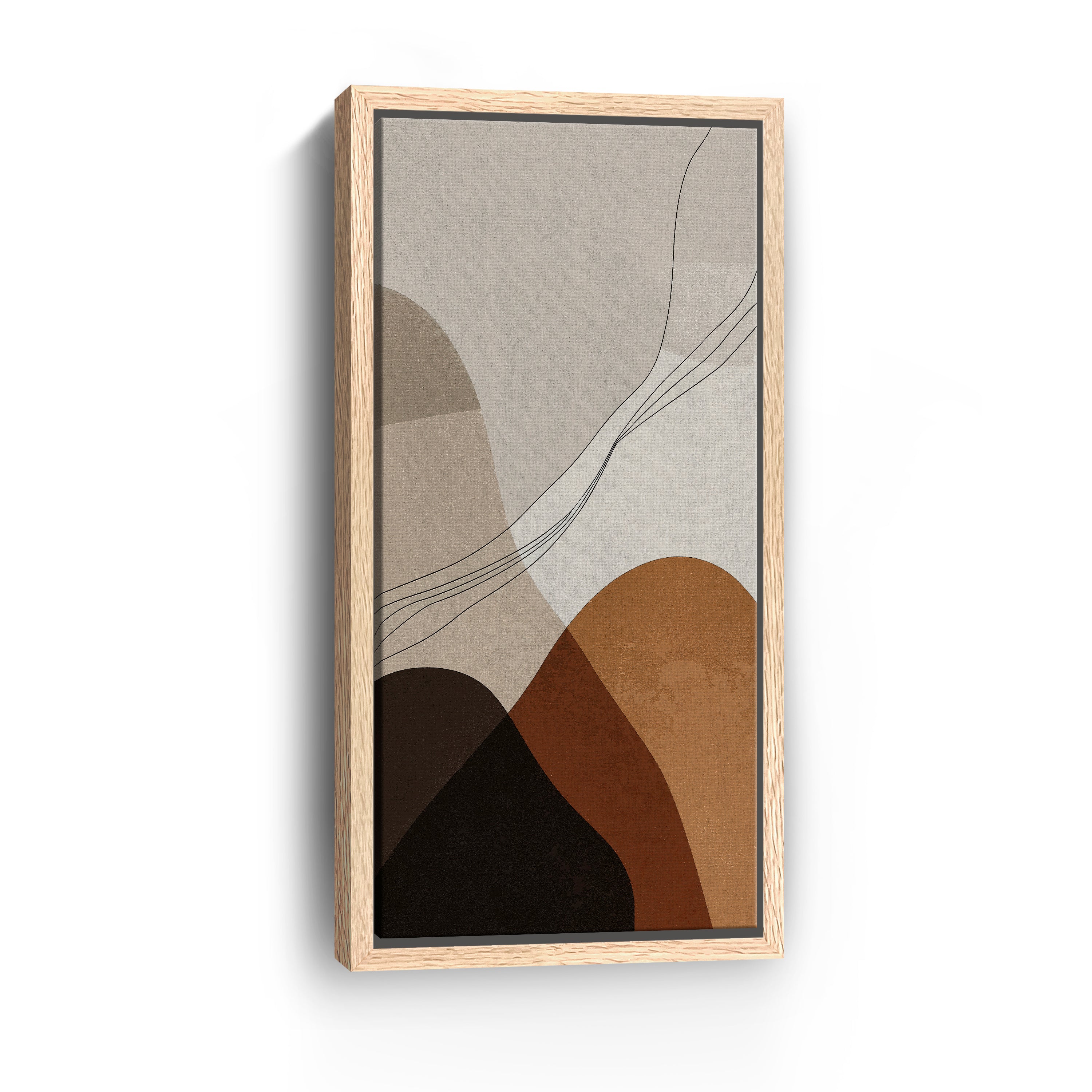 Linear Dissonance 3 Canvas Giclee