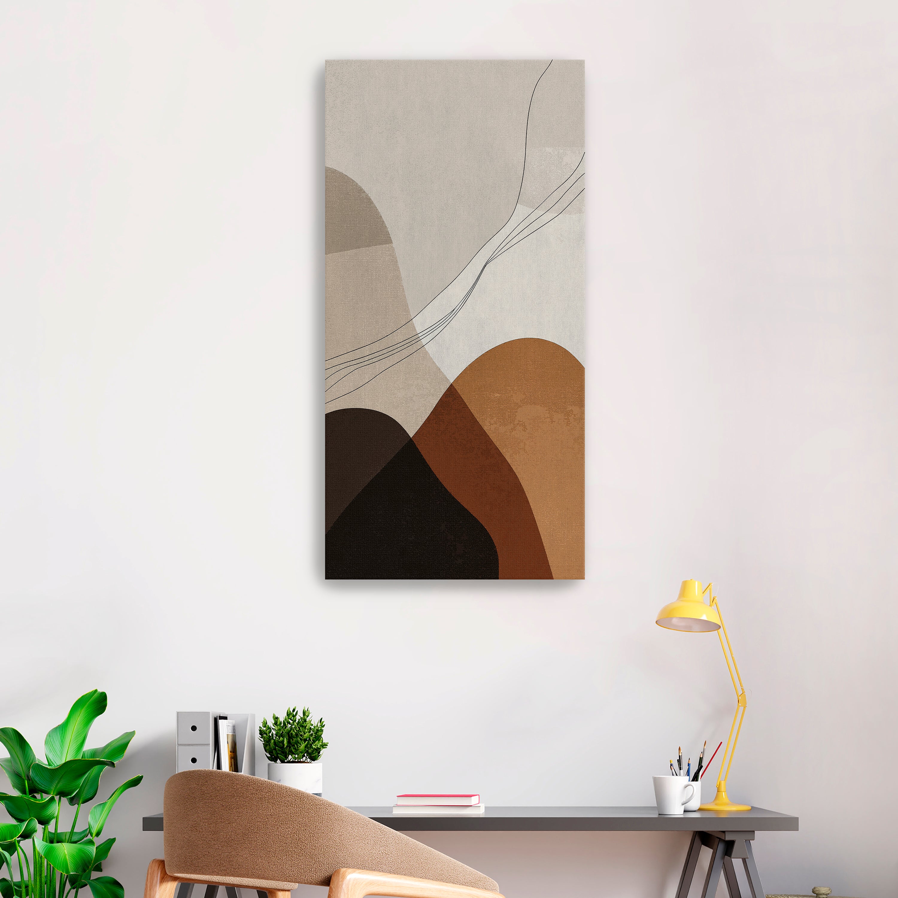 Linear Dissonance 3 Canvas Giclee