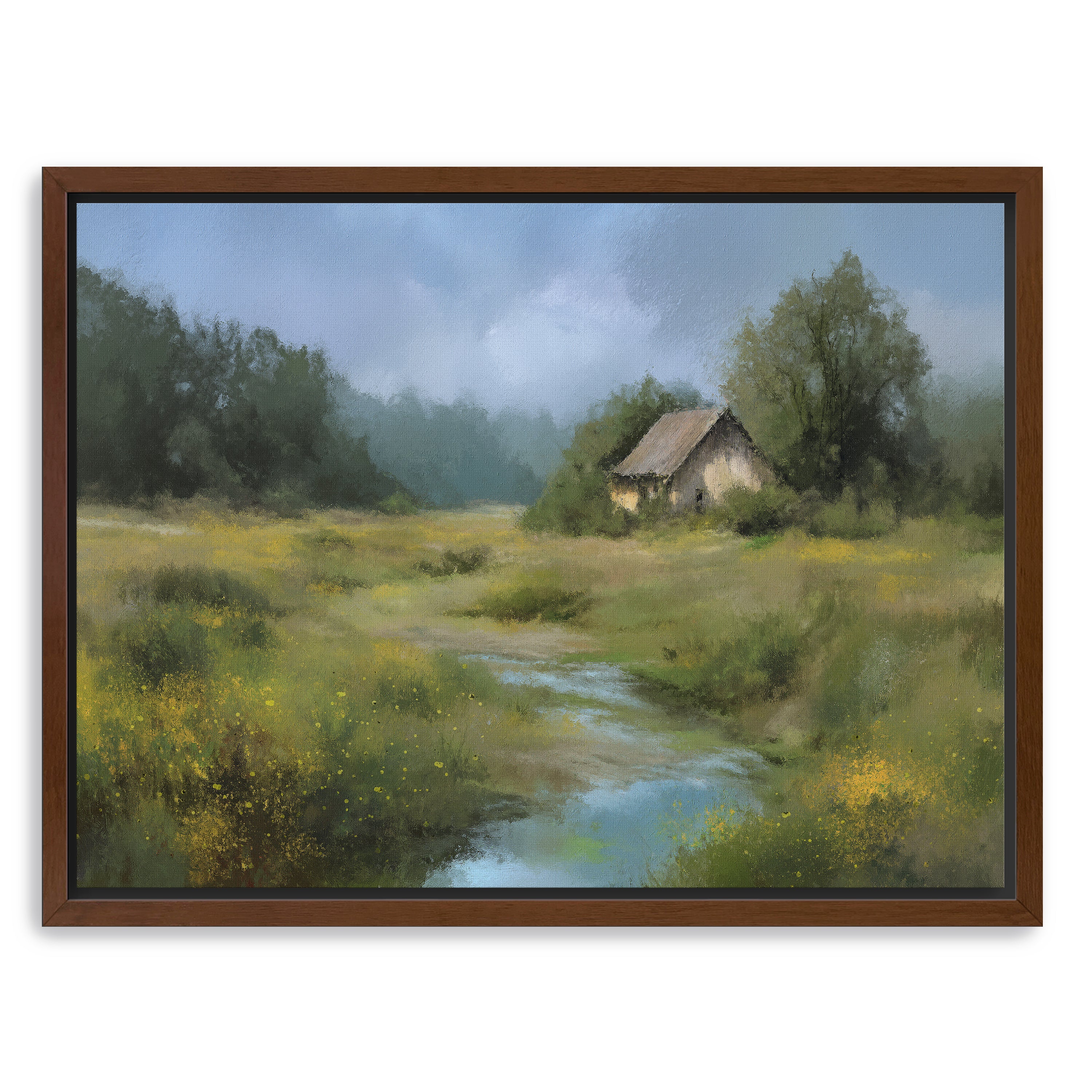 Overgrown Canvas Giclee