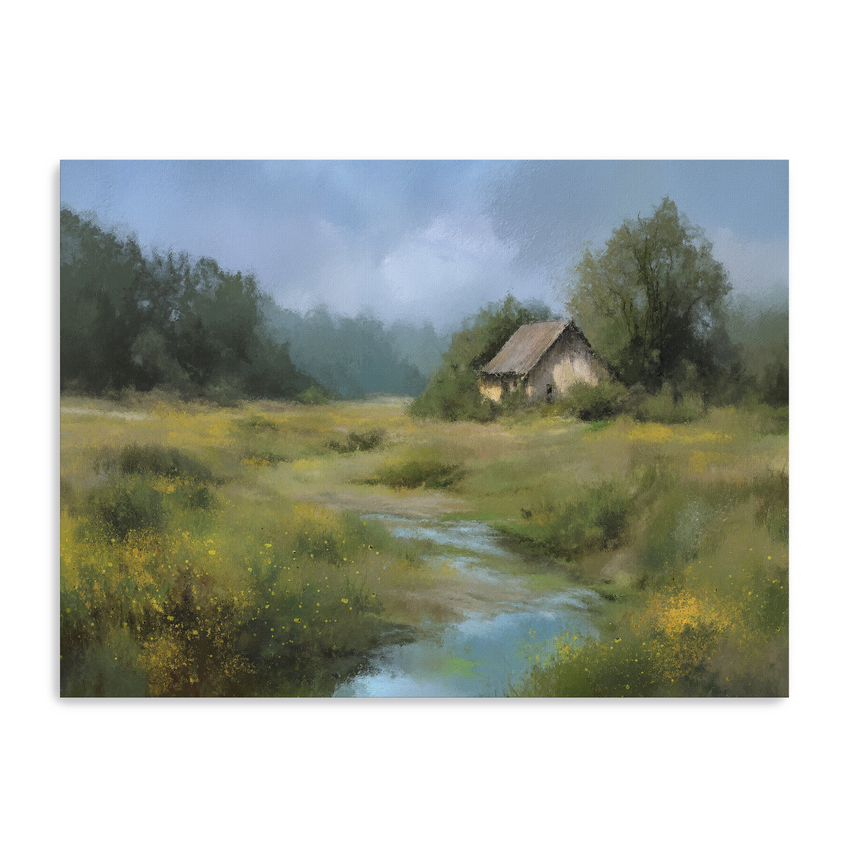 Overgrown Canvas Giclee