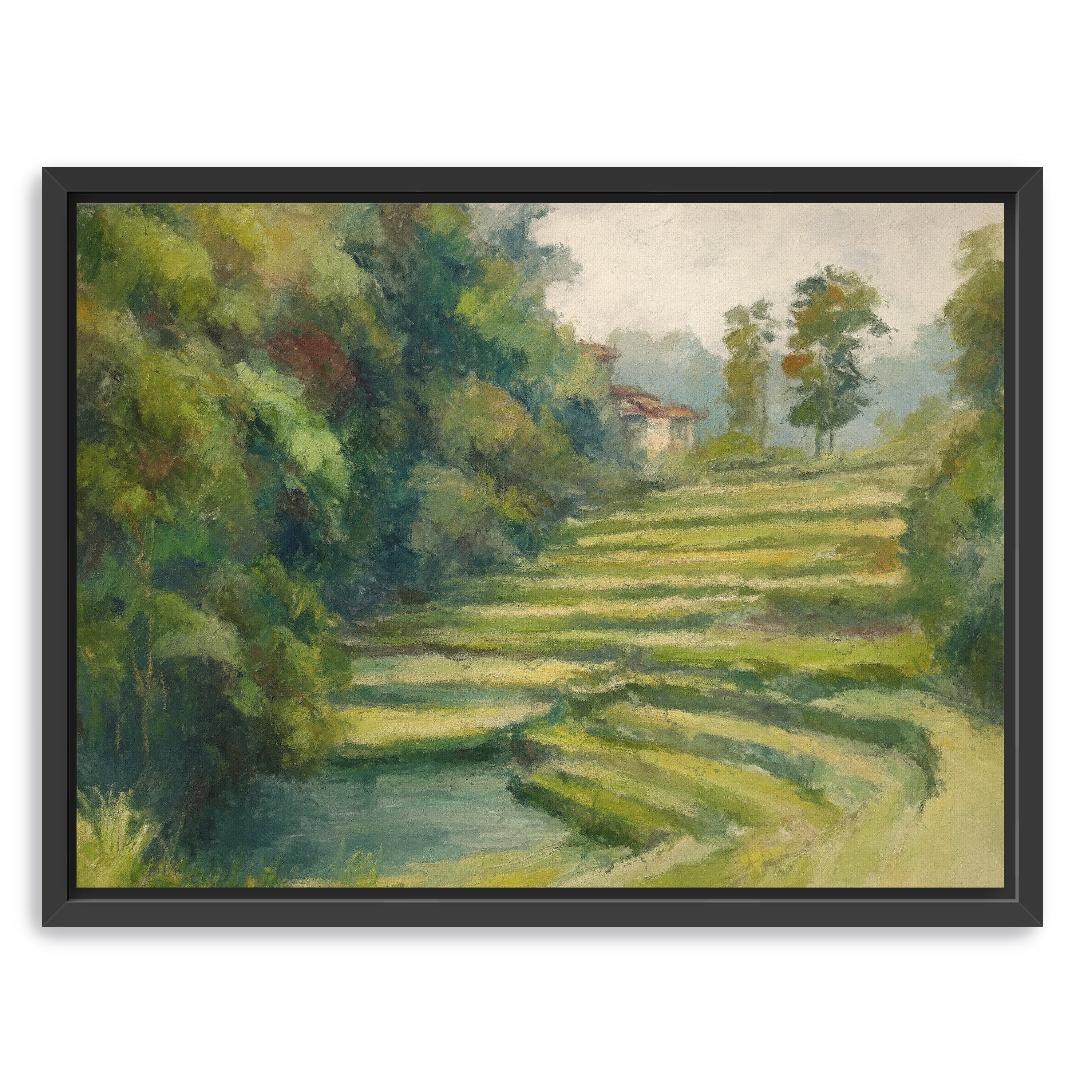 Rice Terraces Canvas Giclee
