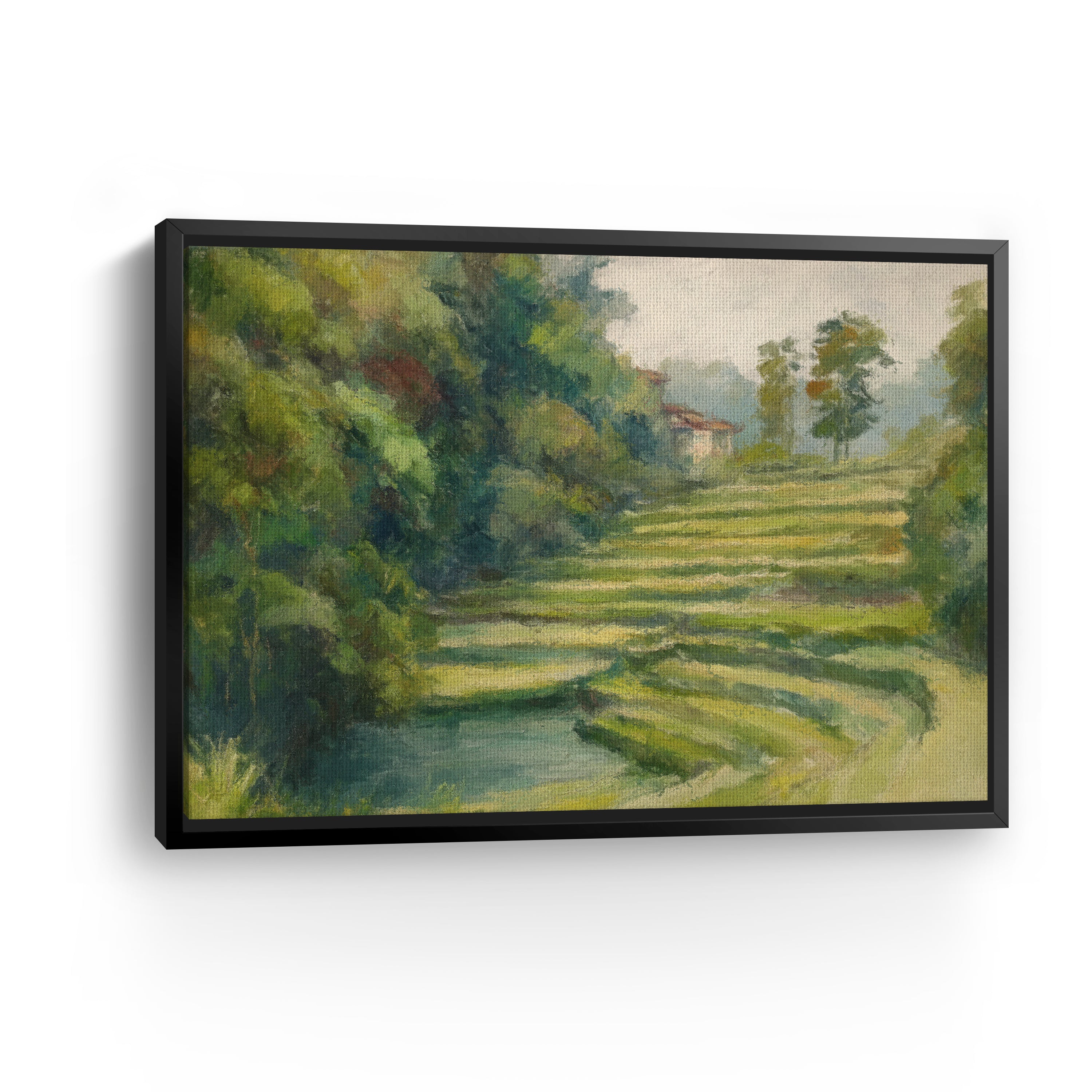 Rice Terraces Canvas Giclee