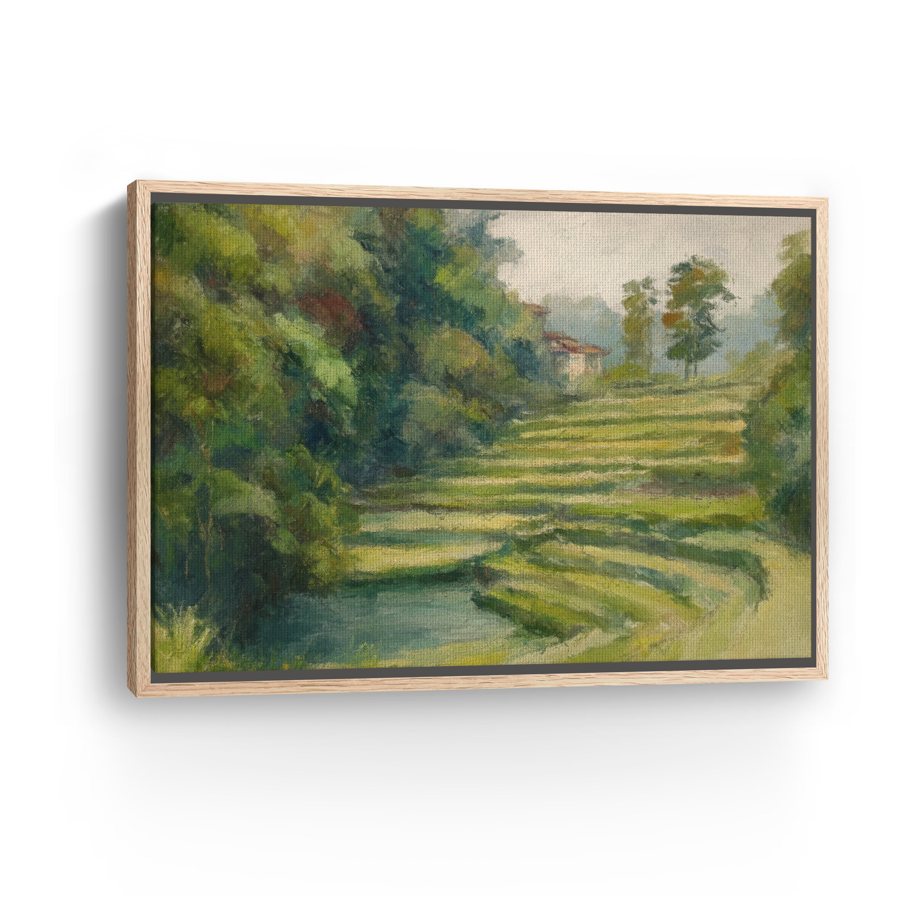 Rice Terraces Canvas Giclee