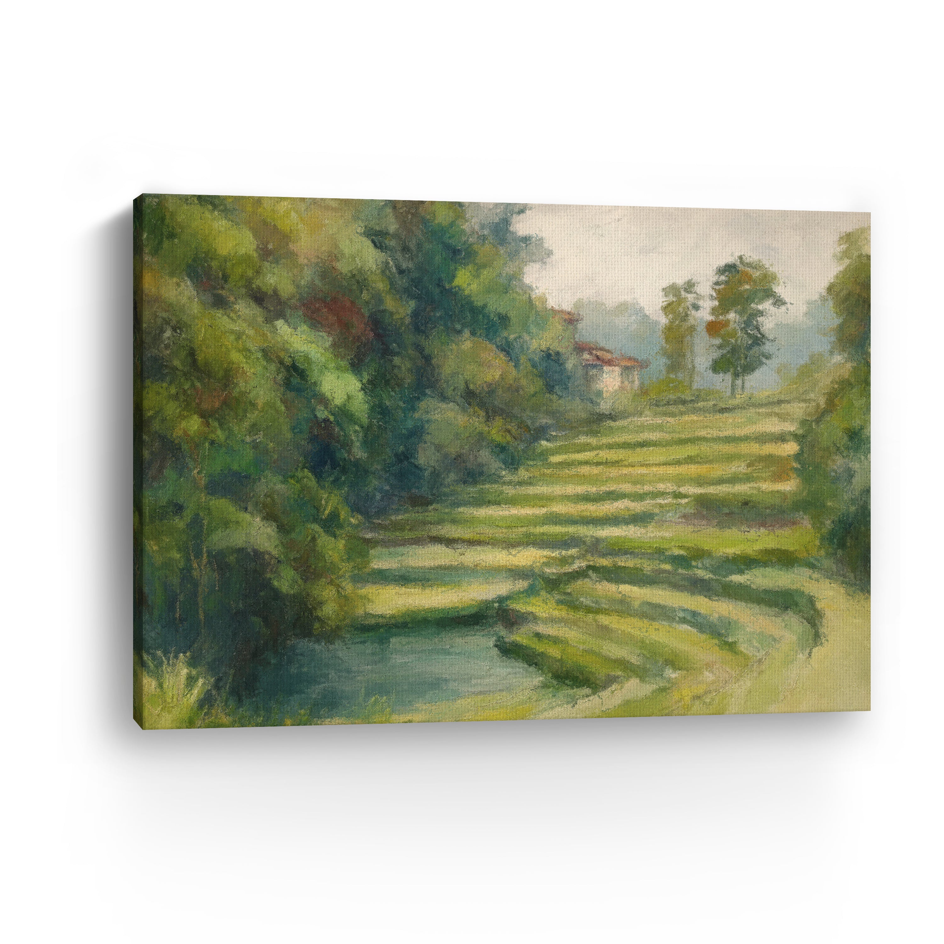 Rice Terraces Canvas Giclee