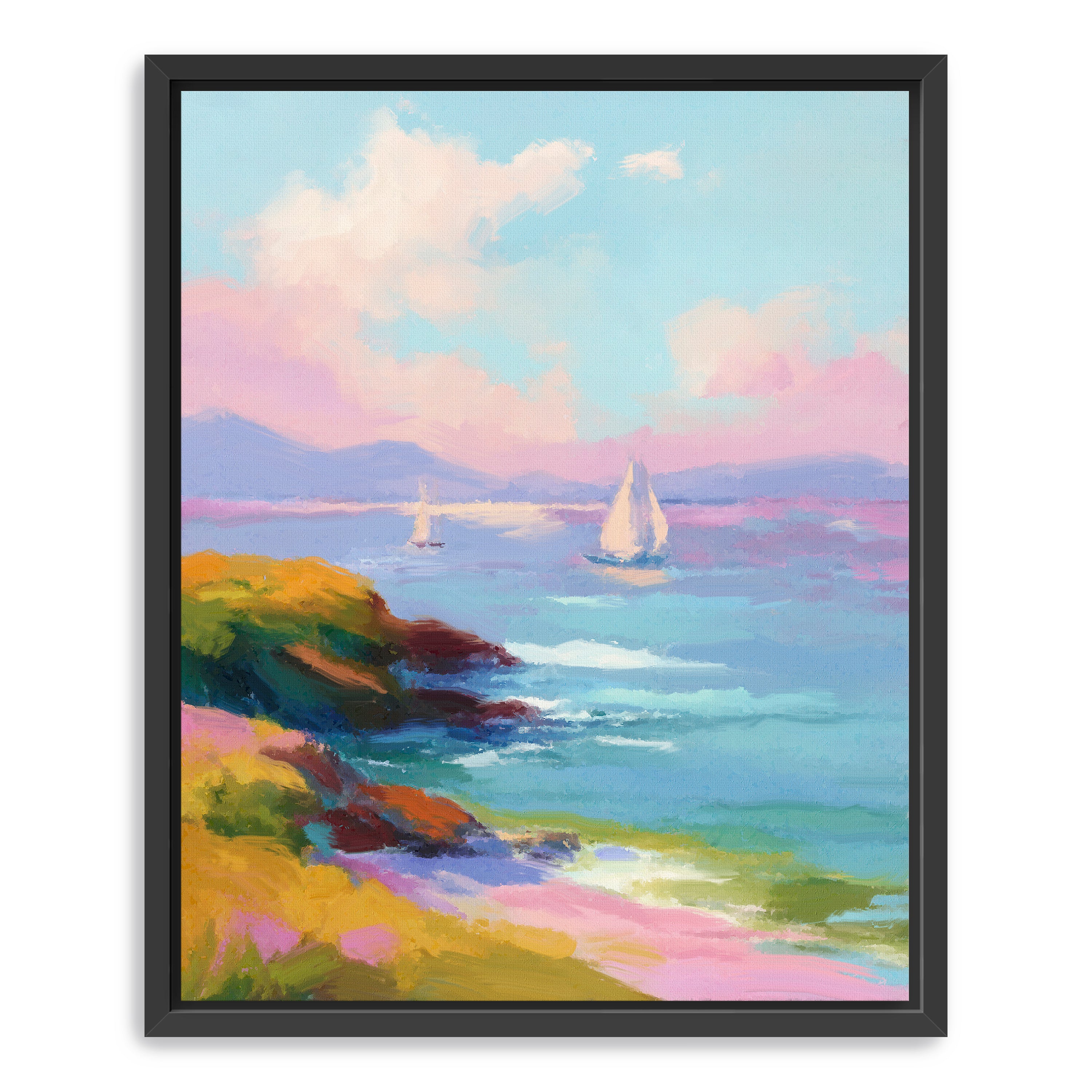 Calming Waves Canvas Giclee