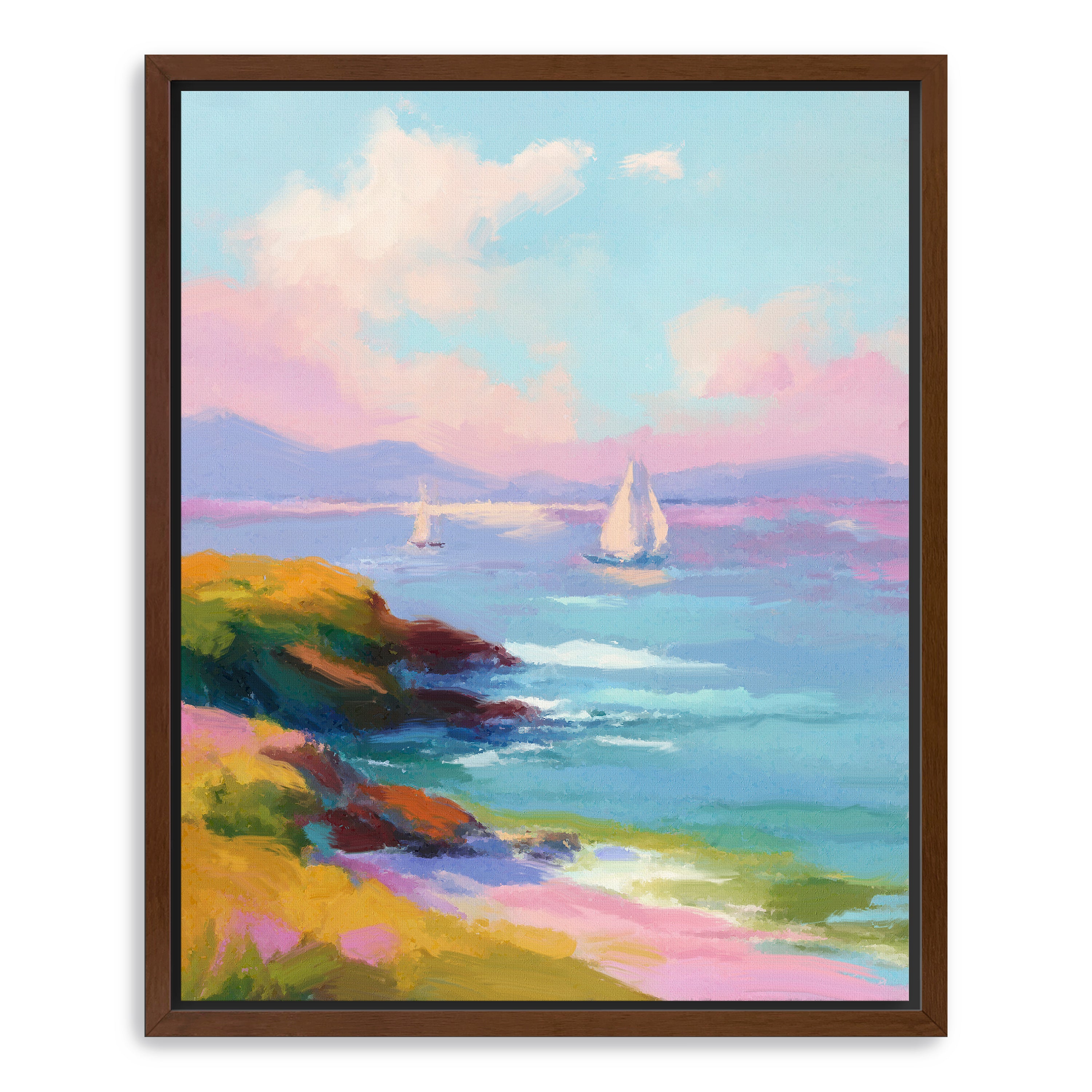 Calming Waves Canvas Giclee