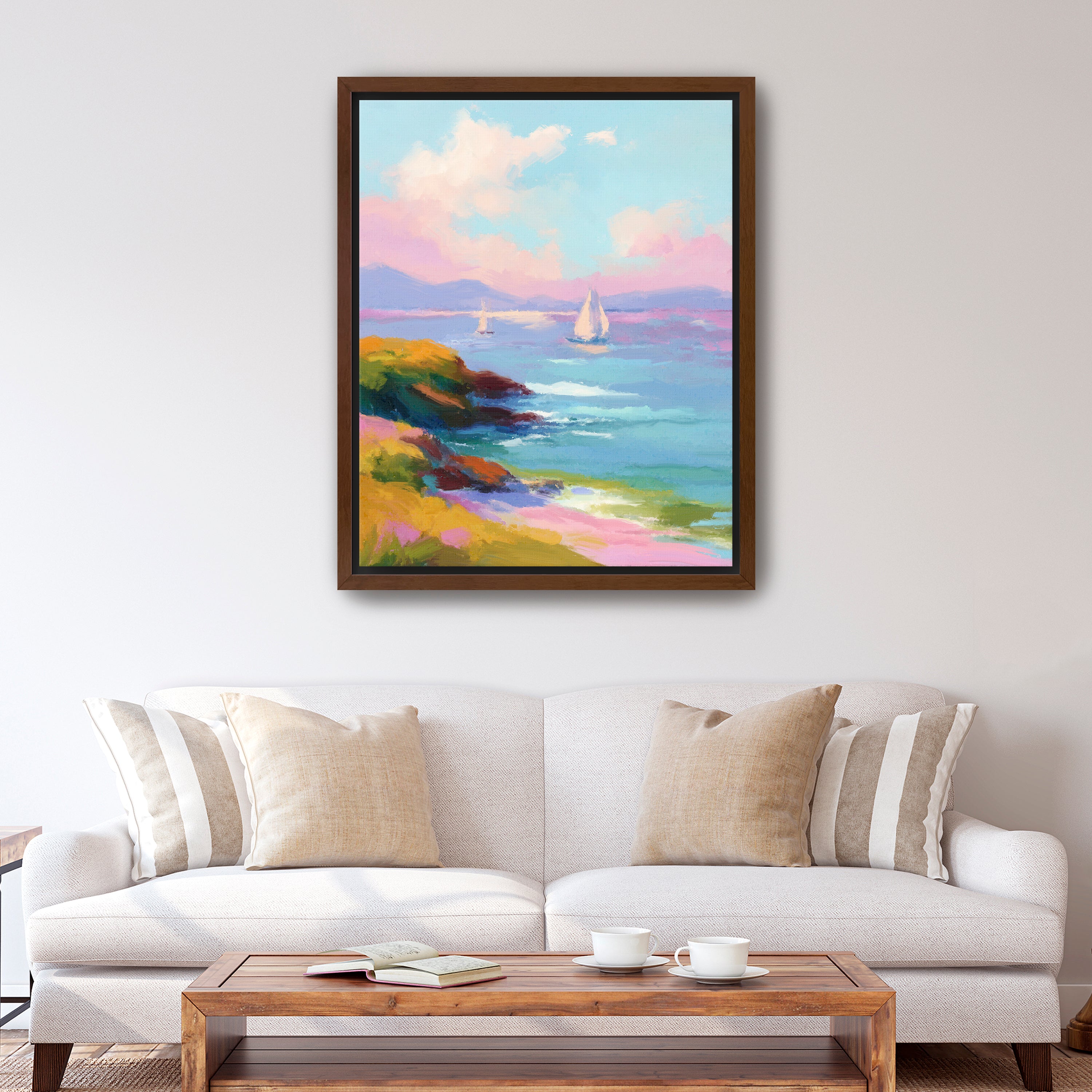 Calming Waves Canvas Giclee