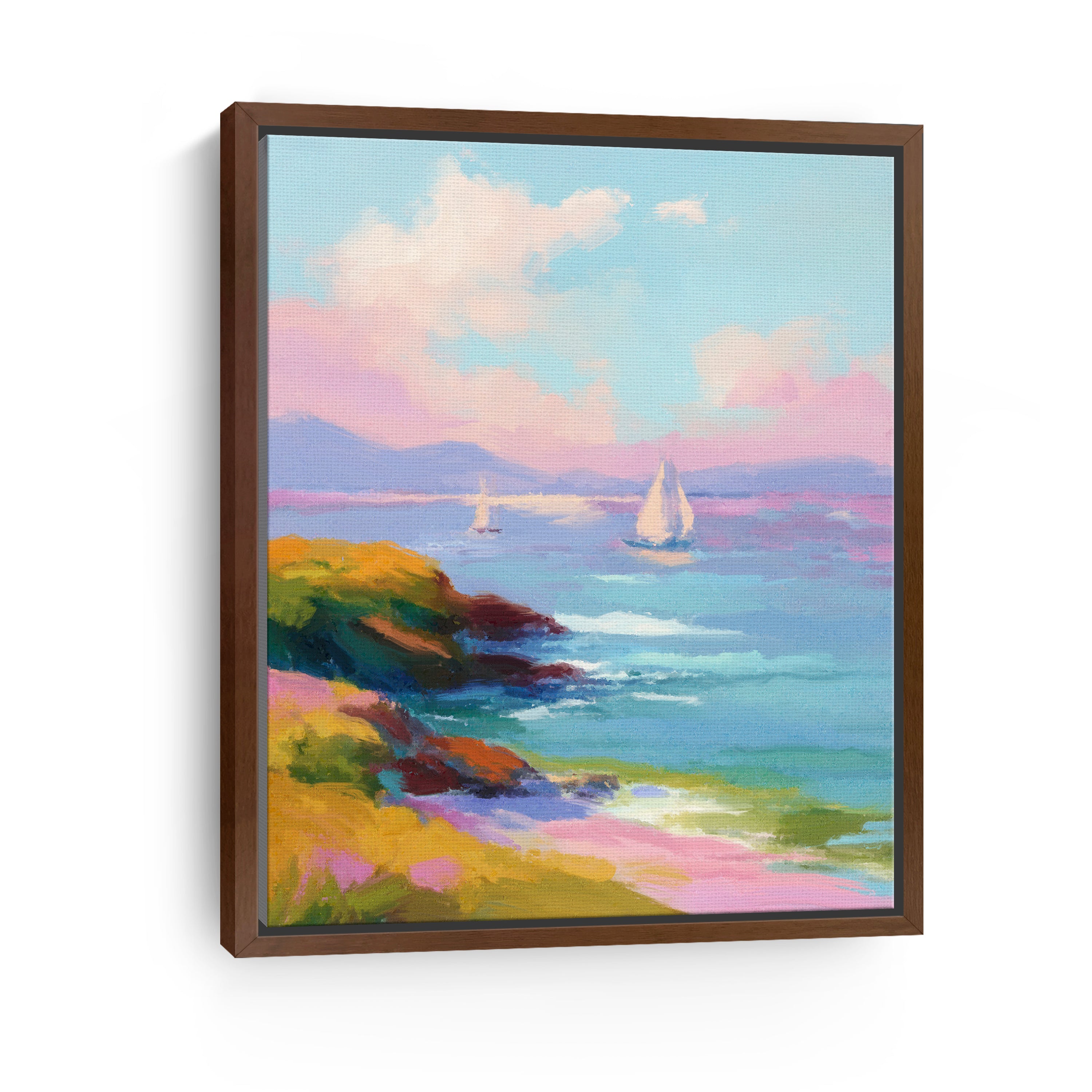 Calming Waves Canvas Giclee