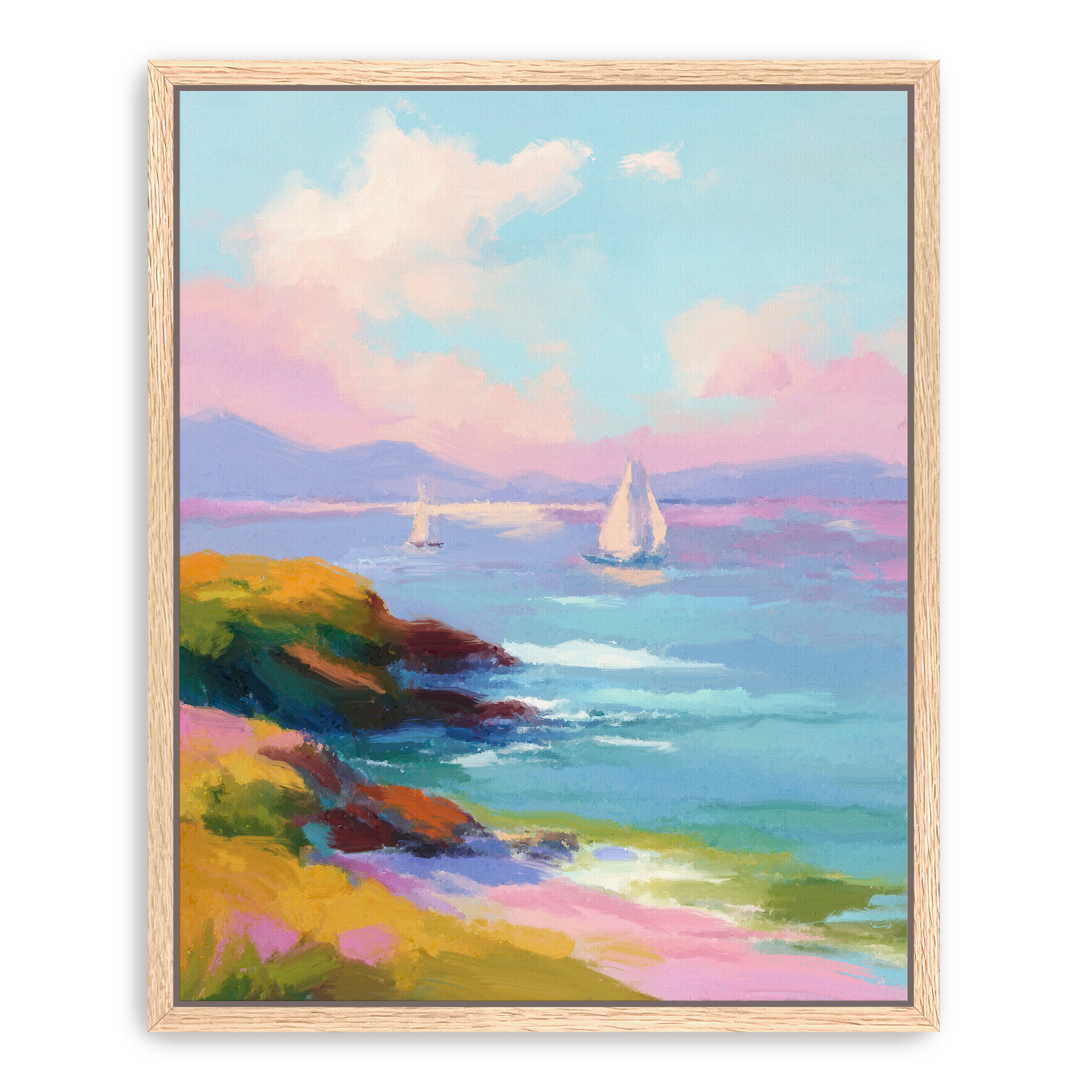 Calming Waves Canvas Giclee