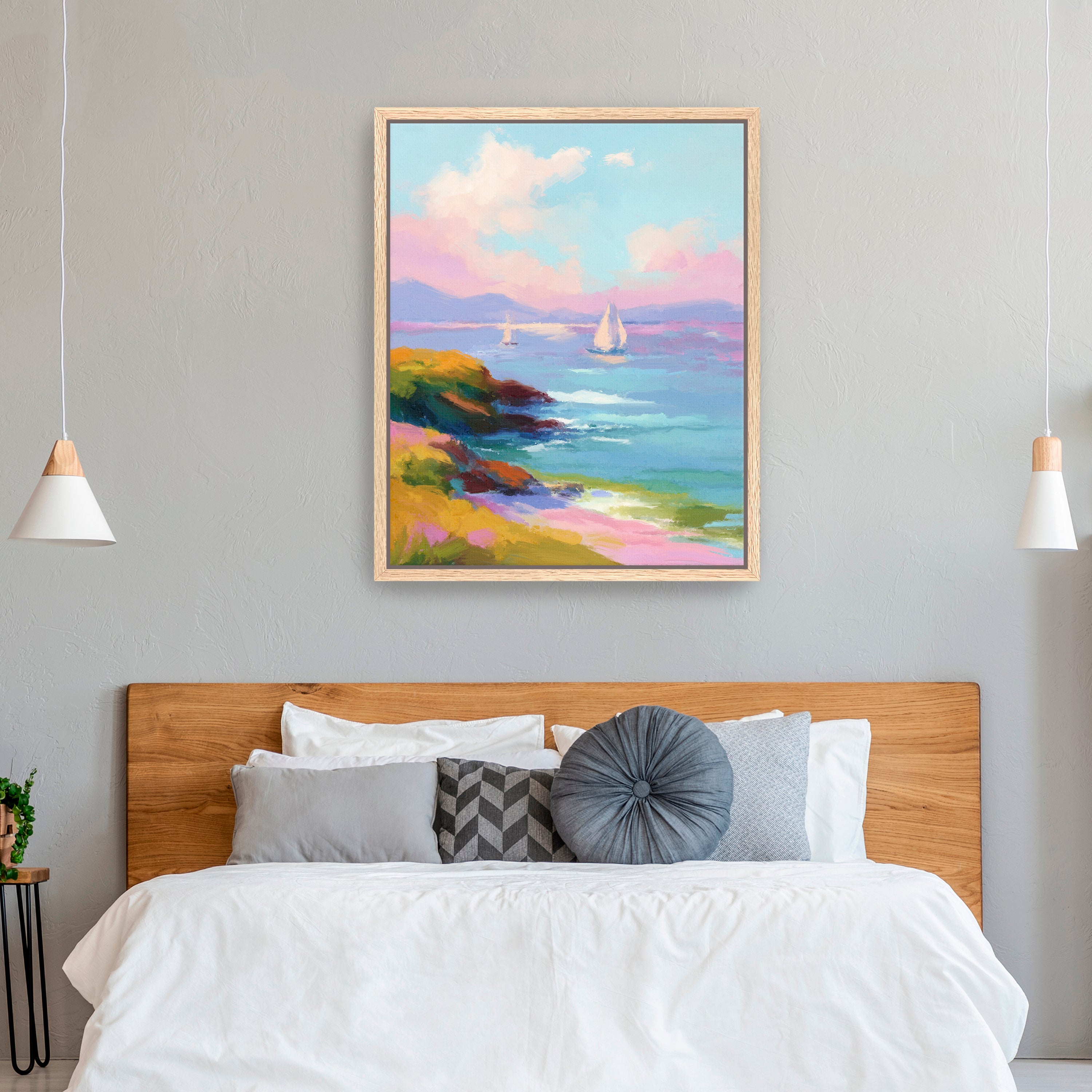 Calming Waves Canvas Giclee