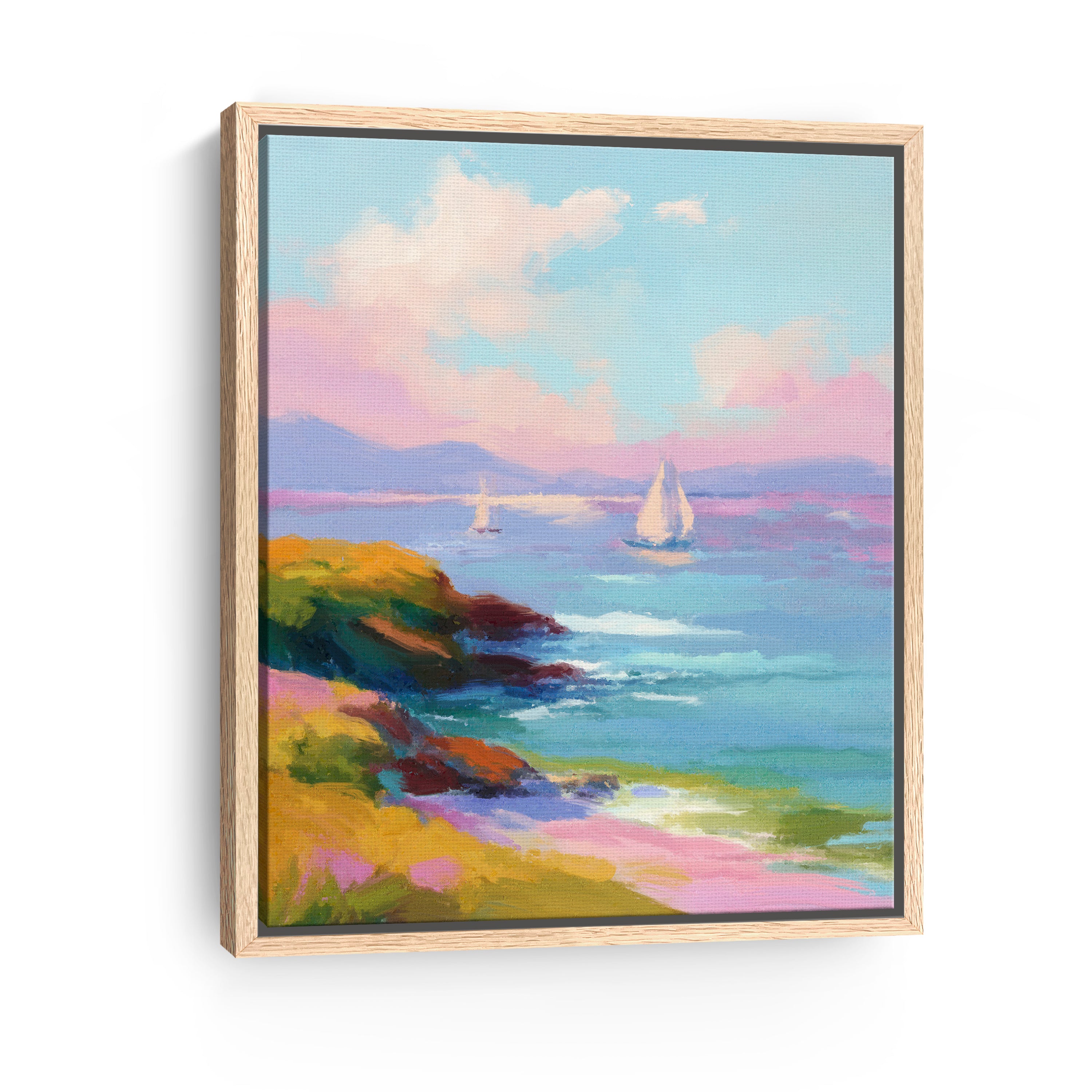 Calming Waves Canvas Giclee