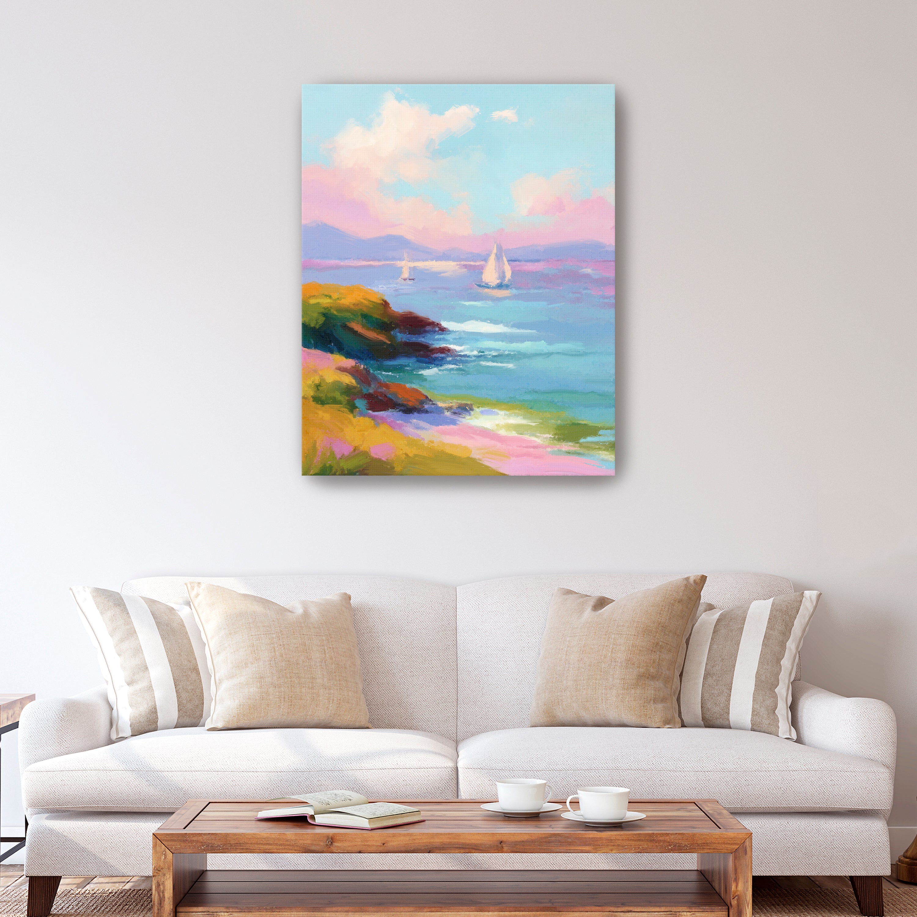 Calming Waves Canvas Giclee