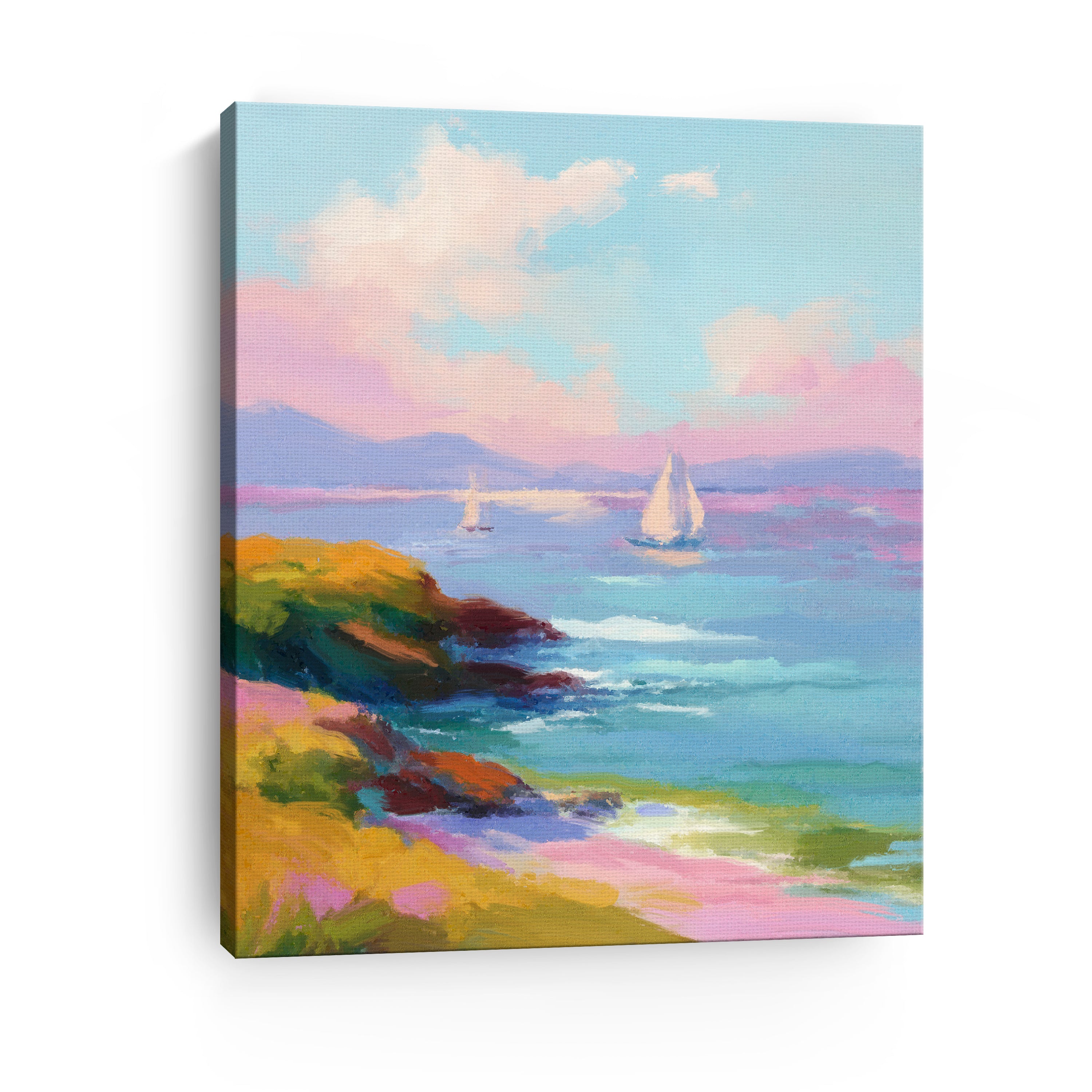 Calming Waves Canvas Giclee