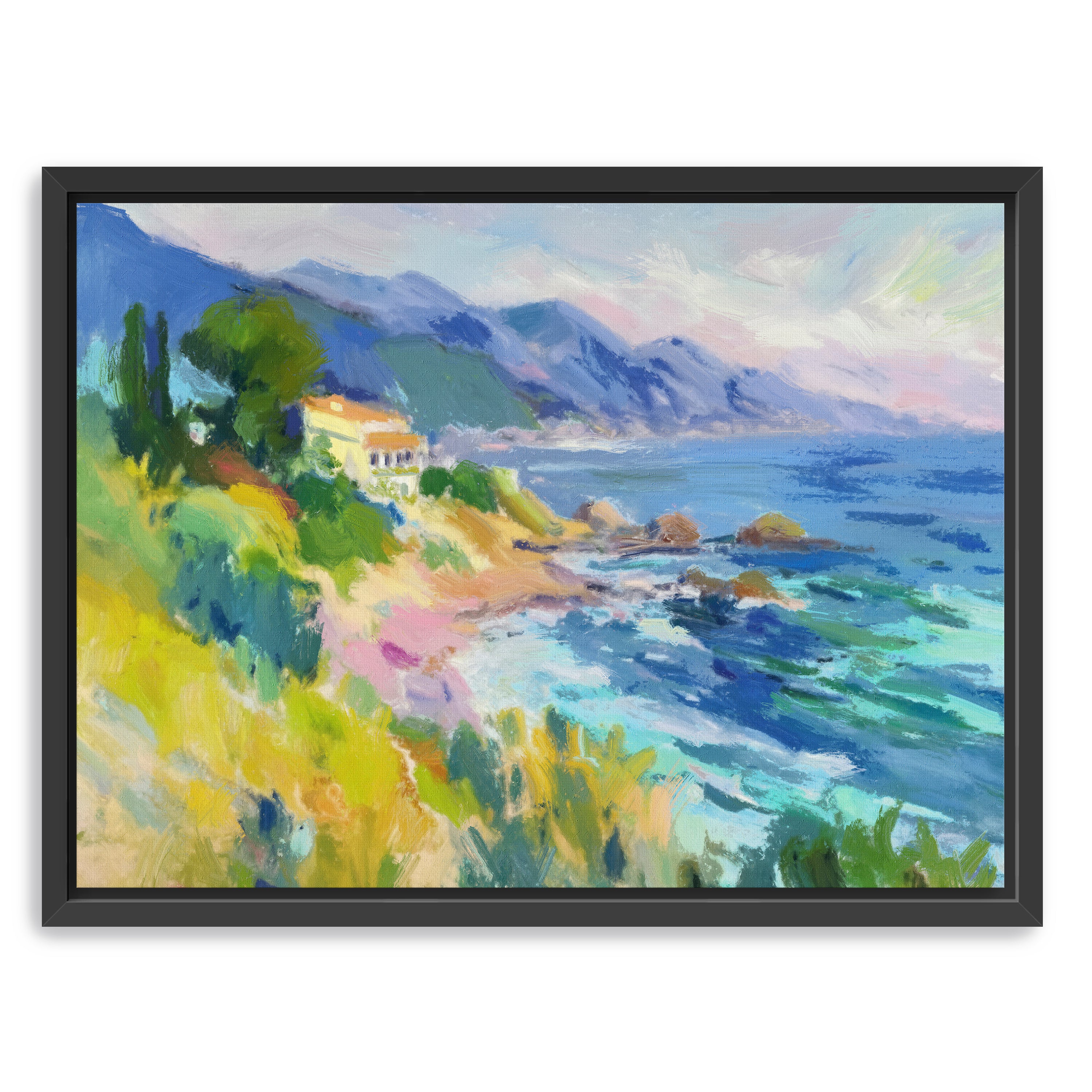 Vibrant Summer Day Canvas Giclee