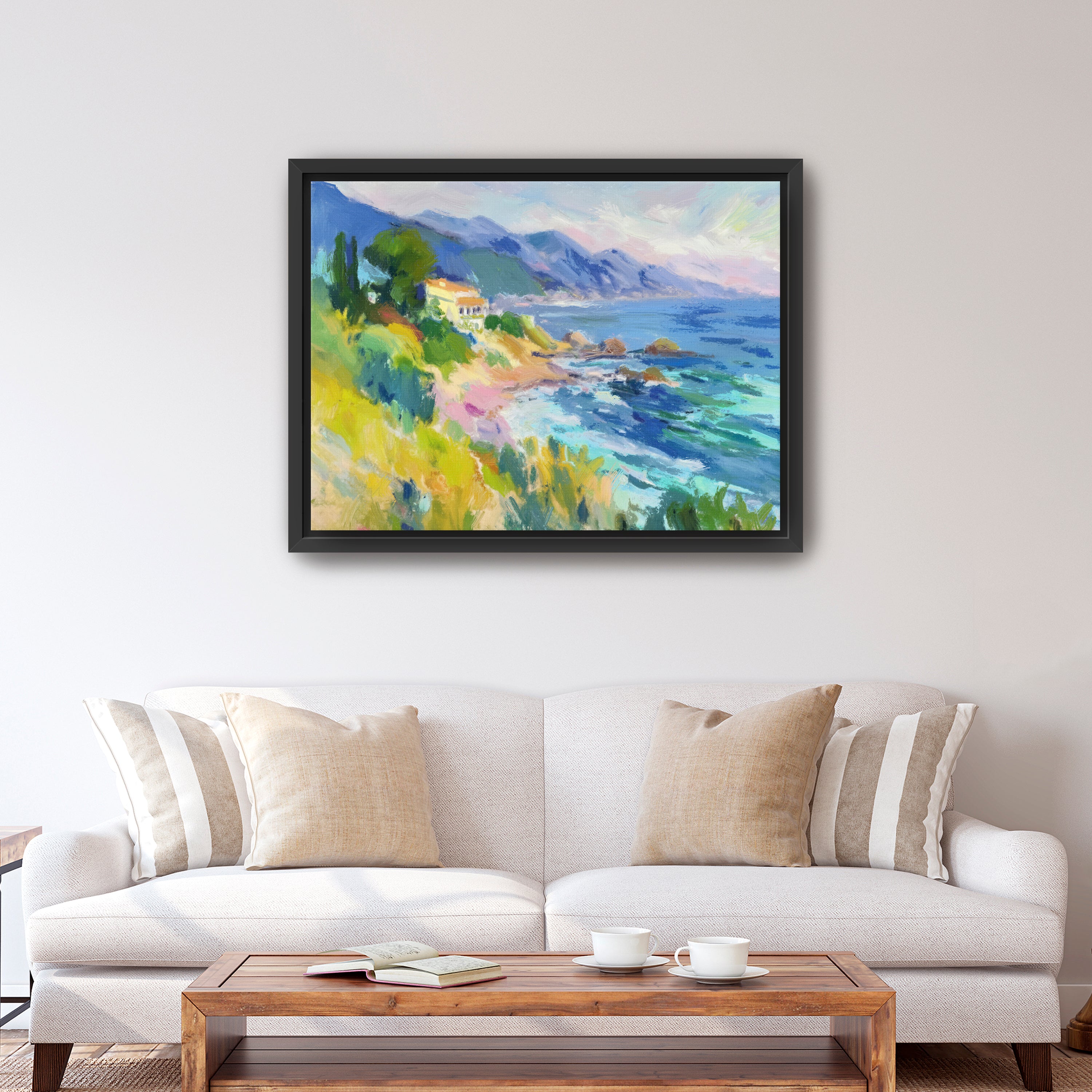 Vibrant Summer Day Canvas Giclee