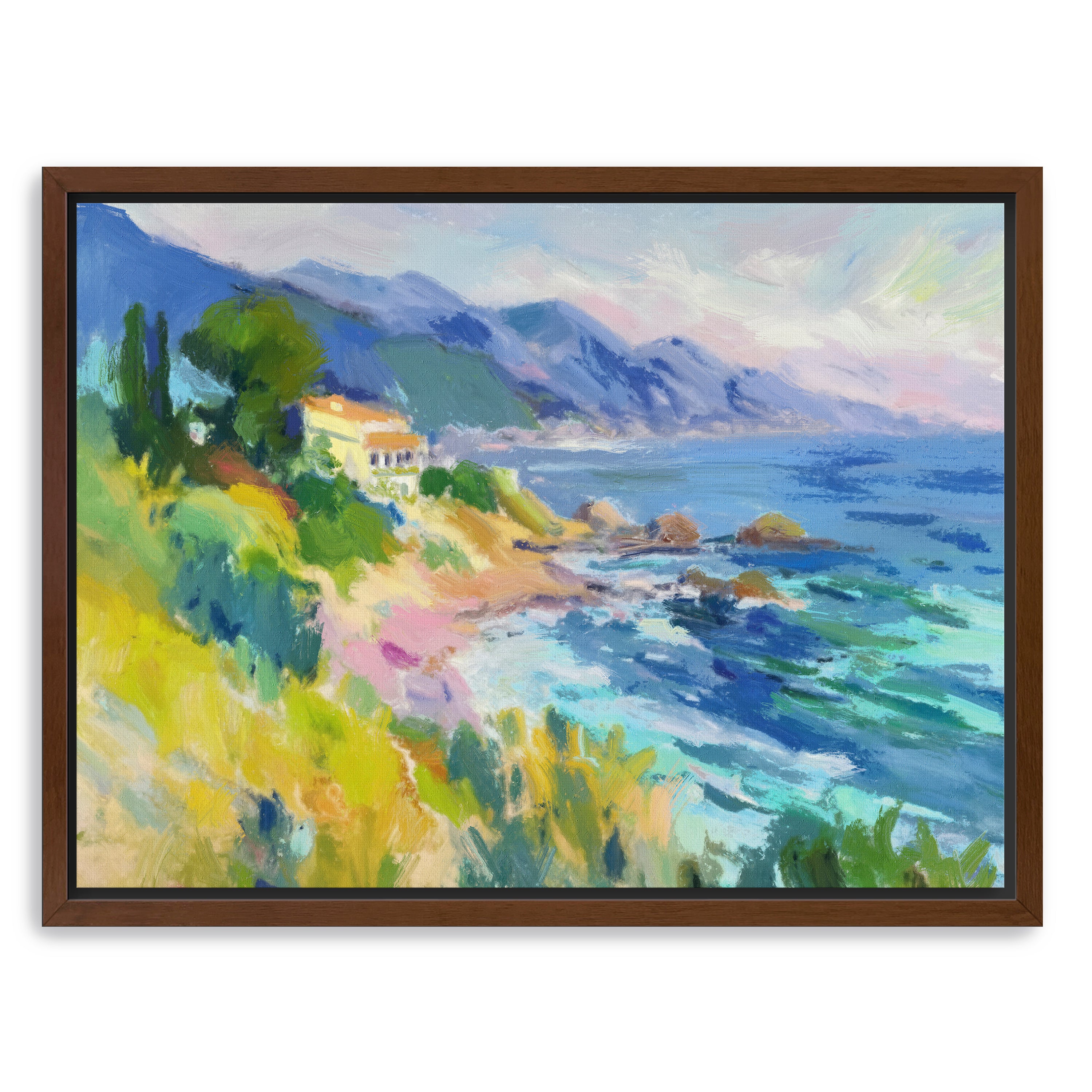 Vibrant Summer Day Canvas Giclee