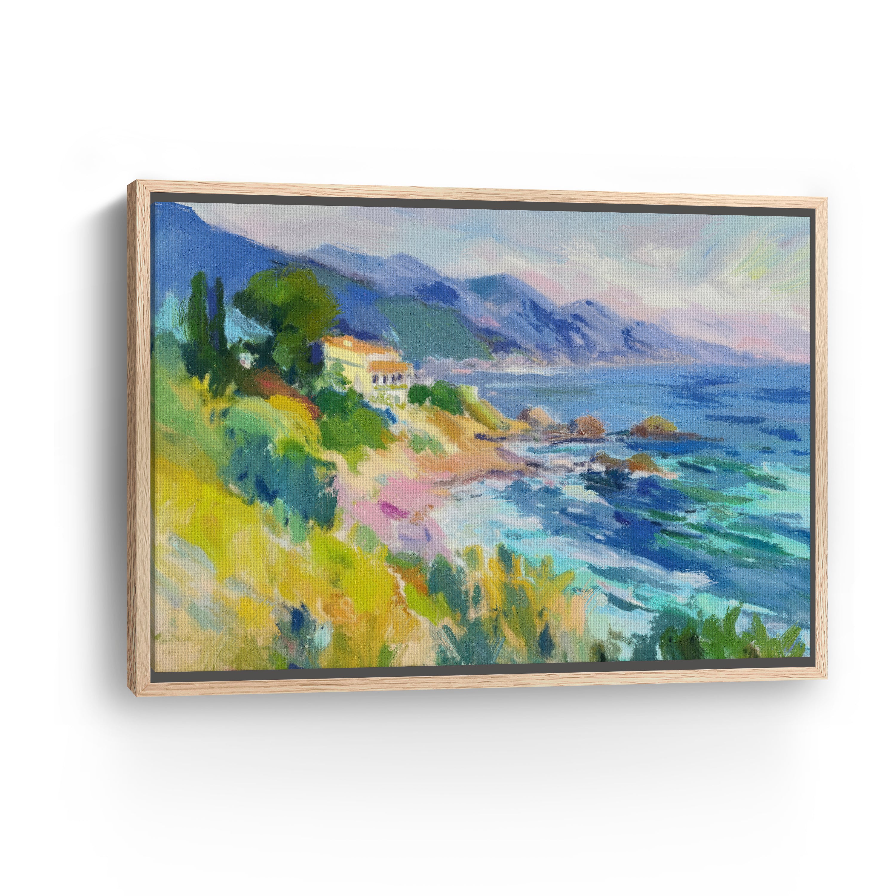 Vibrant Summer Day Canvas Giclee