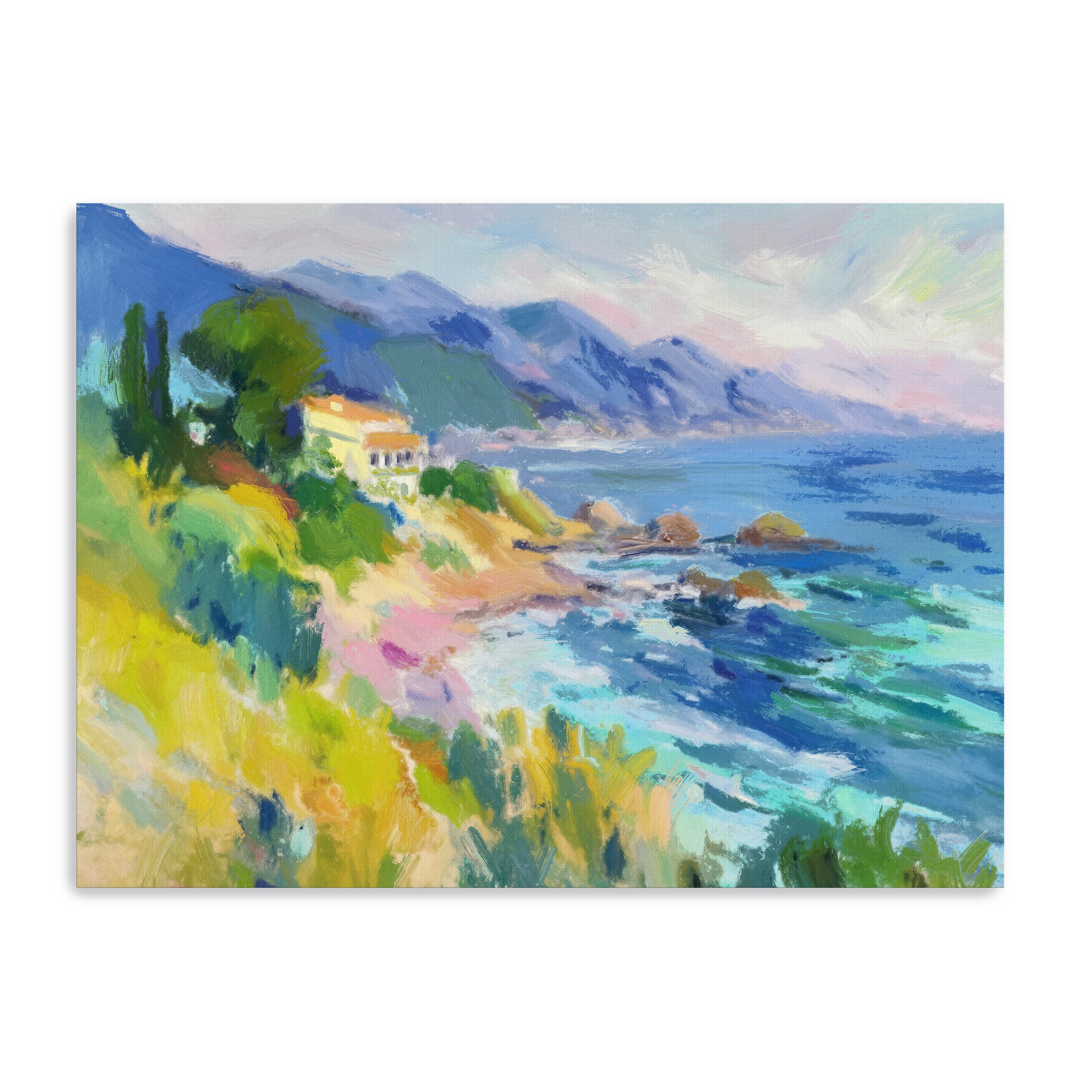 Vibrant Summer Day Canvas Giclee