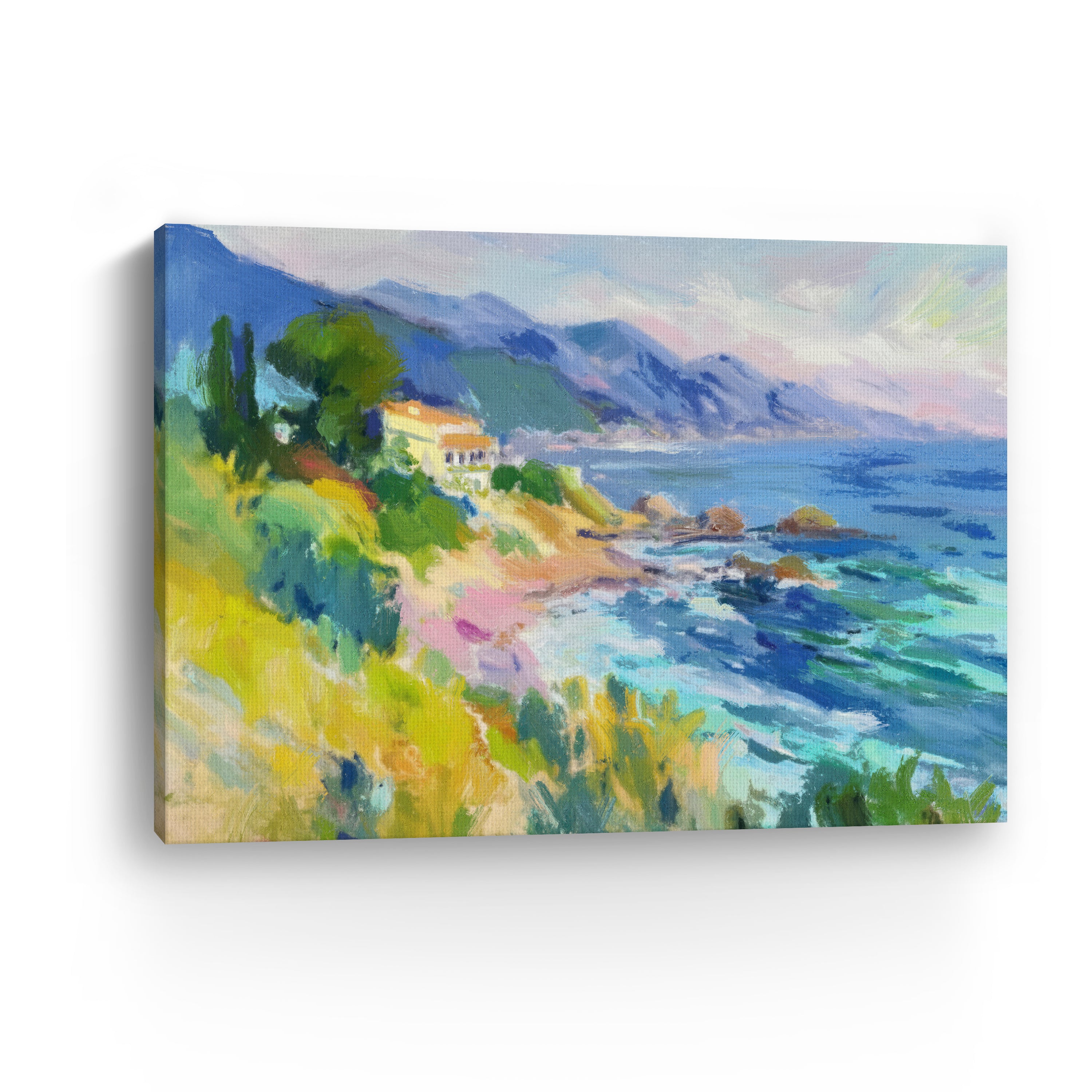 Vibrant Summer Day Canvas Giclee
