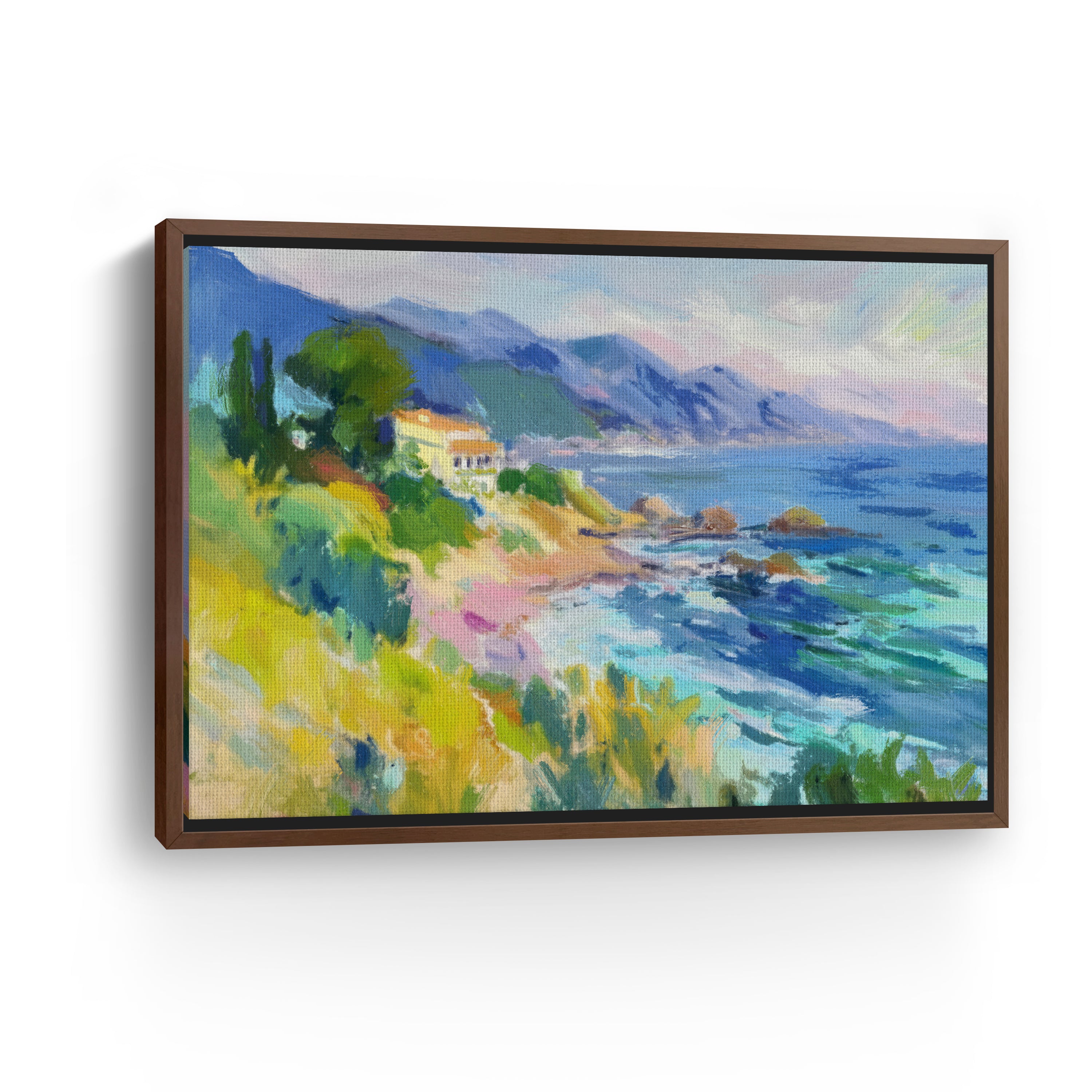 Beach House Canvas Giclee