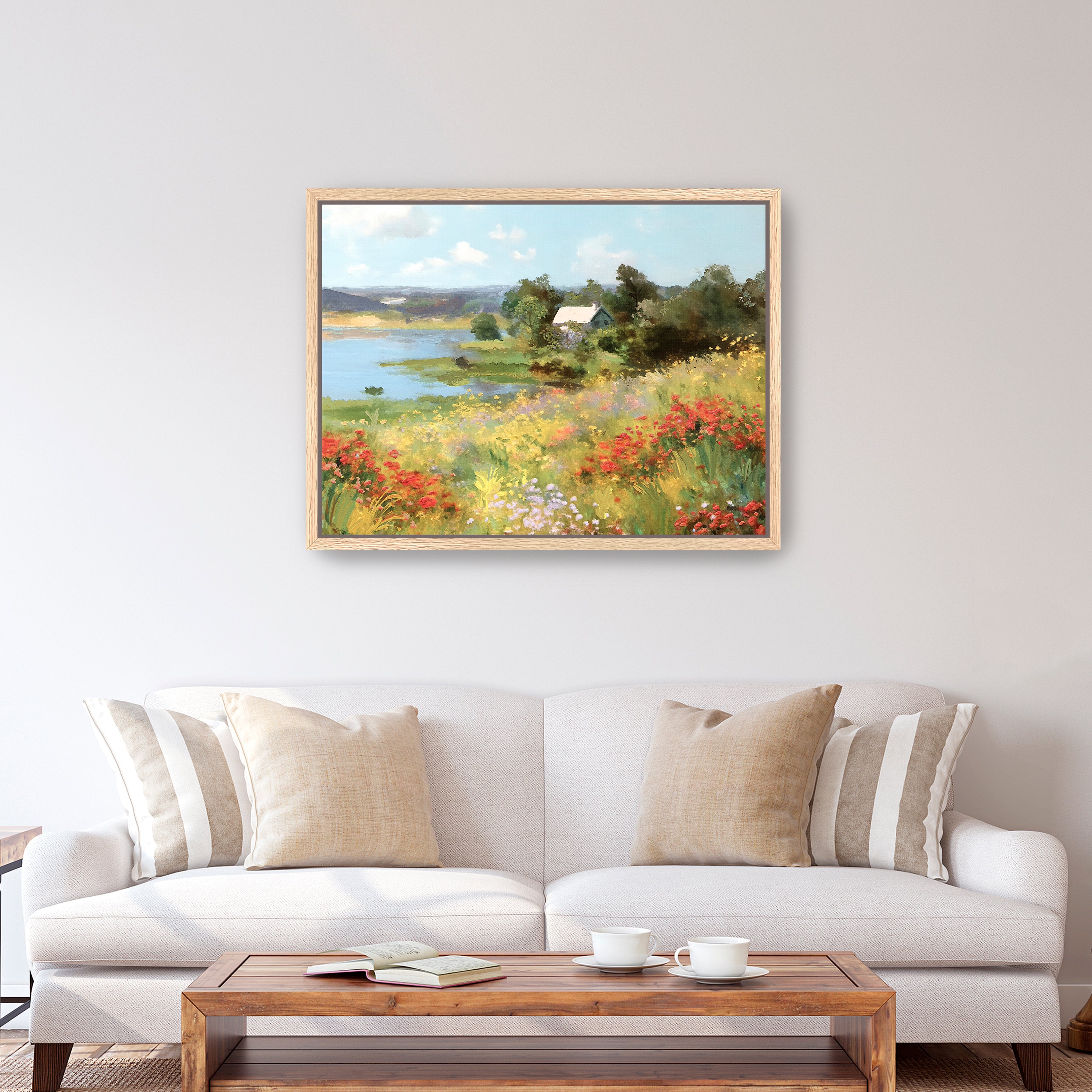 Solitude Lake Canvas Giclee