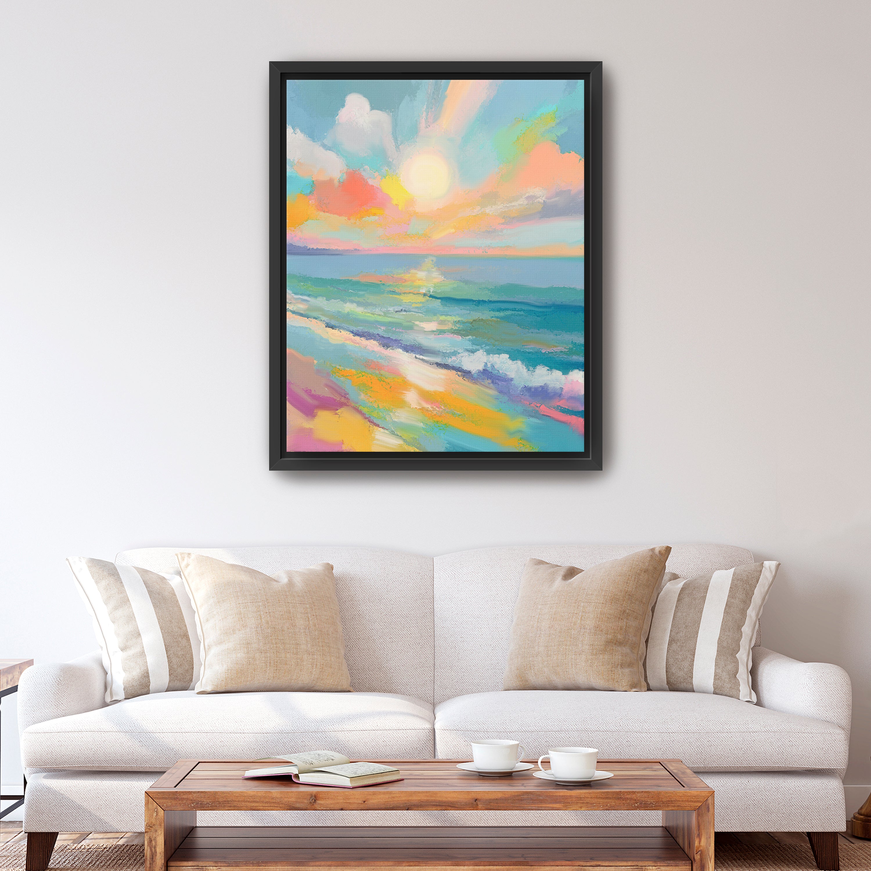 Colorwave Canvas Giclee