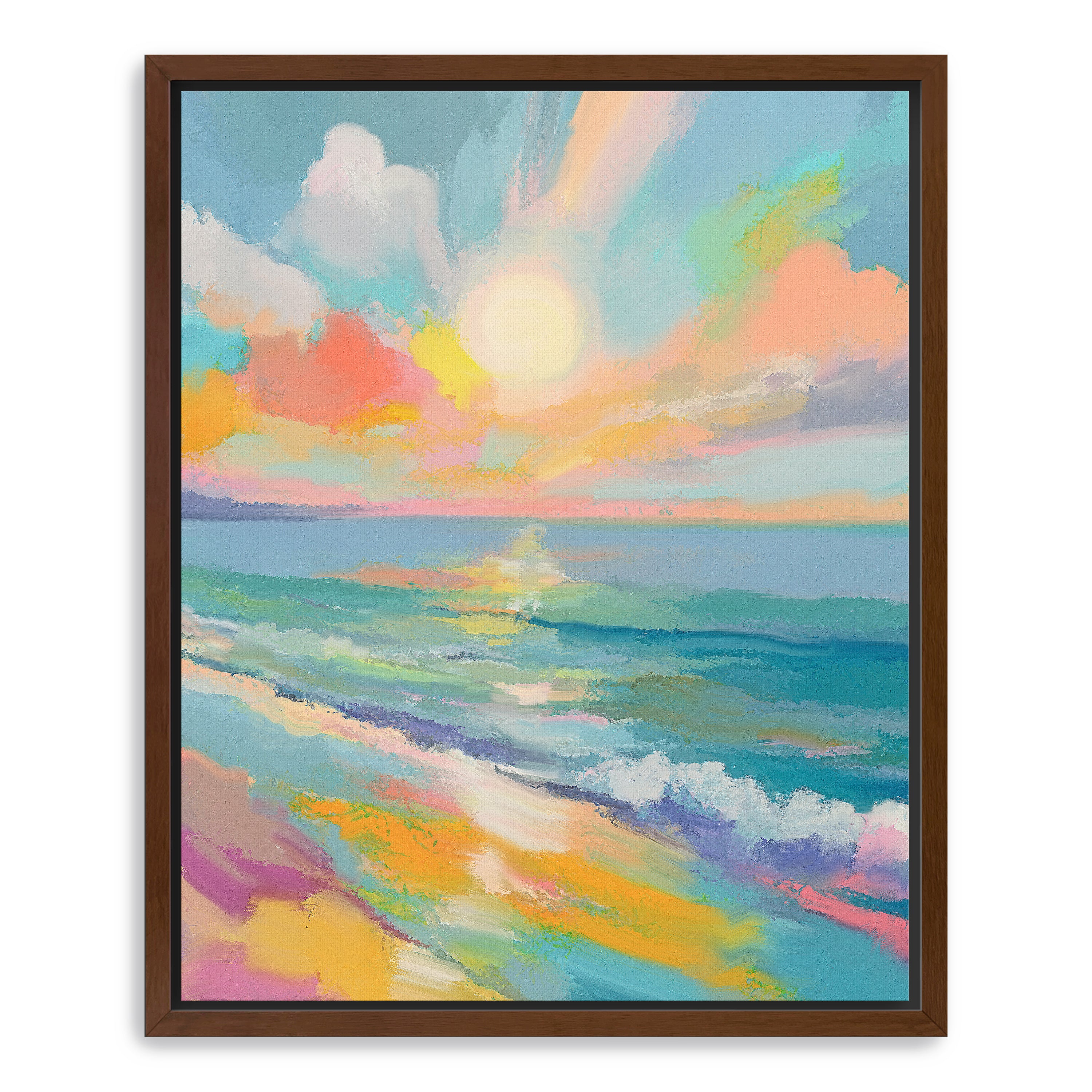 Colorwave Canvas Giclee