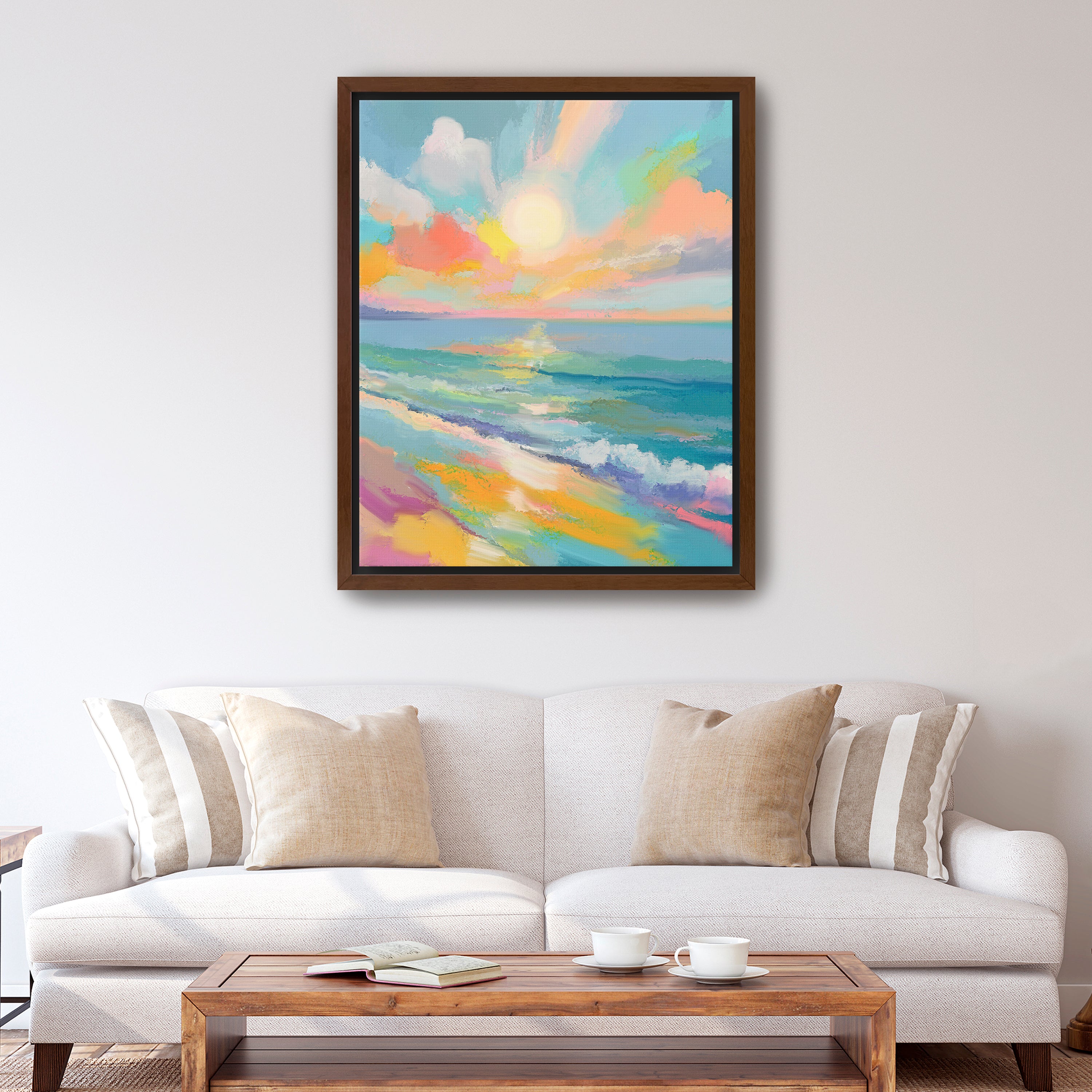 Colorwave Canvas Giclee