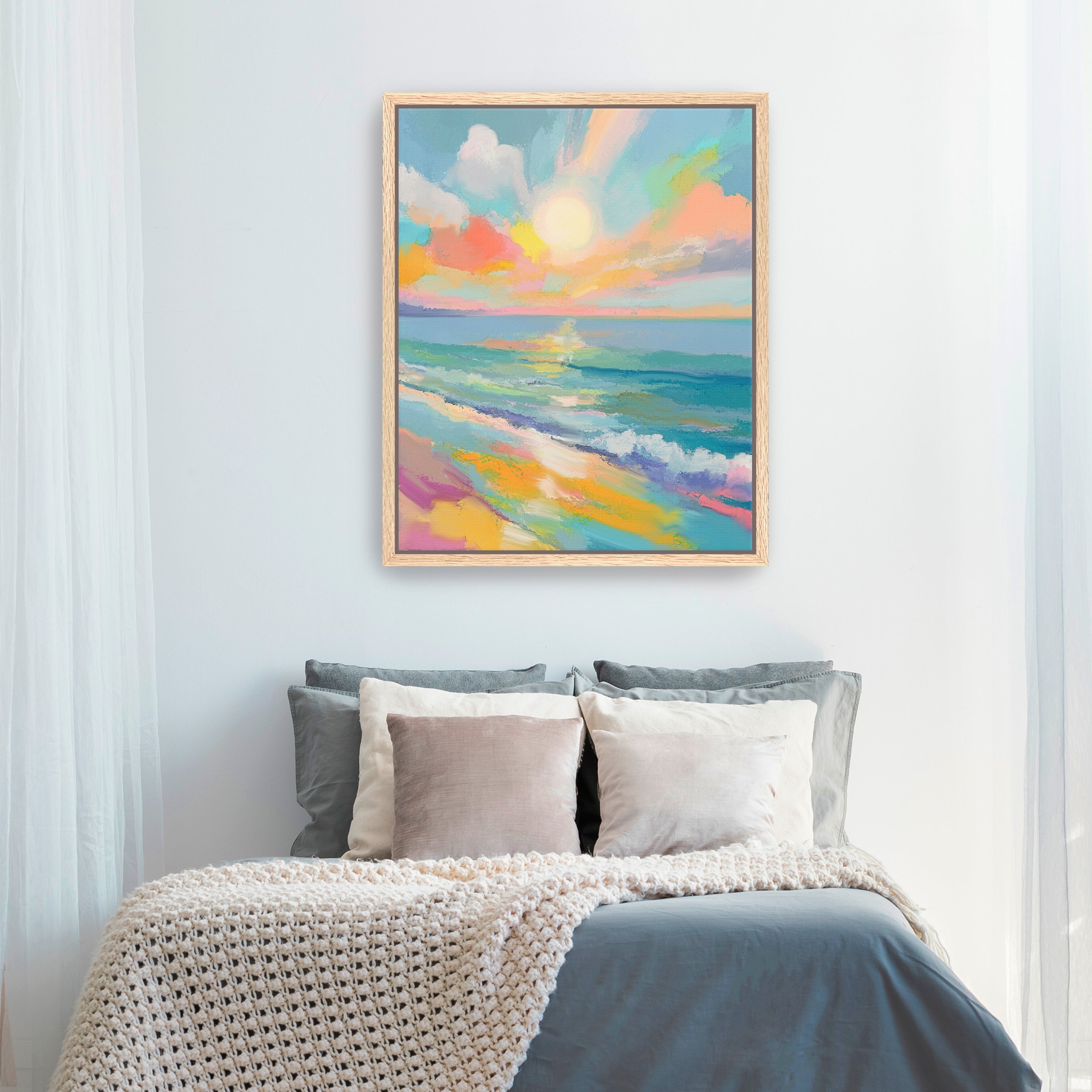 Colorwave Canvas Giclee