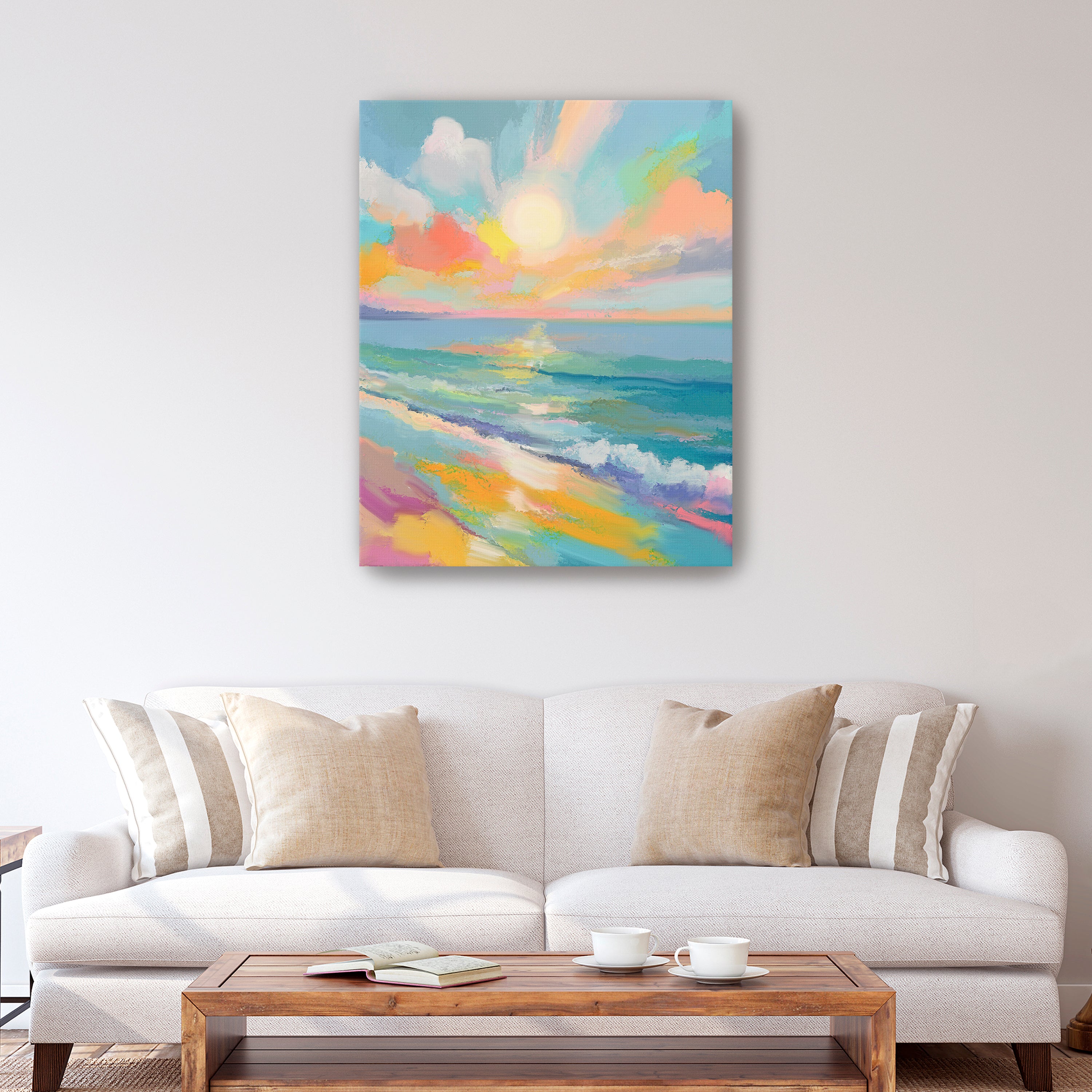 Colorwave Canvas Giclee
