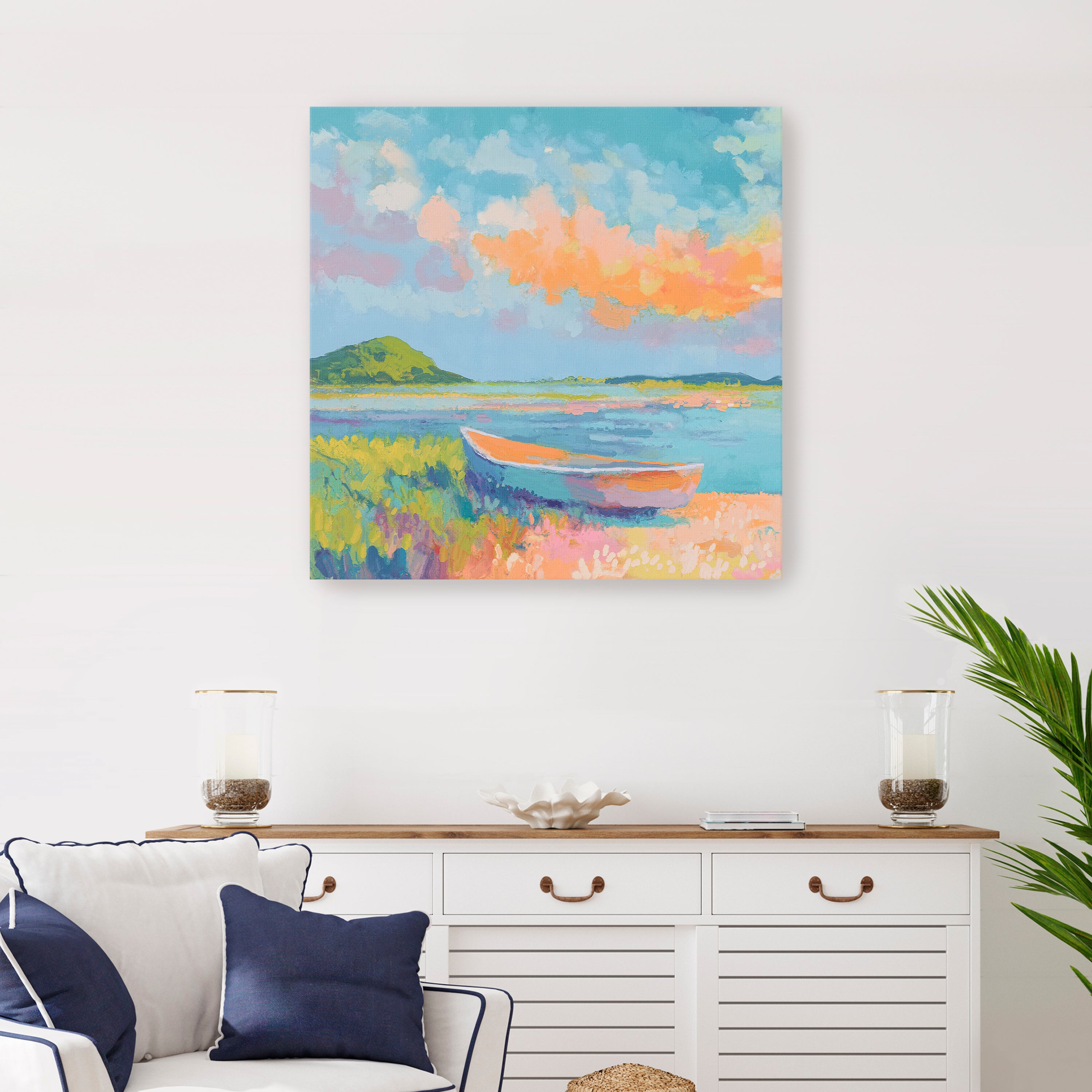 Solstice Sail Canvas Giclee