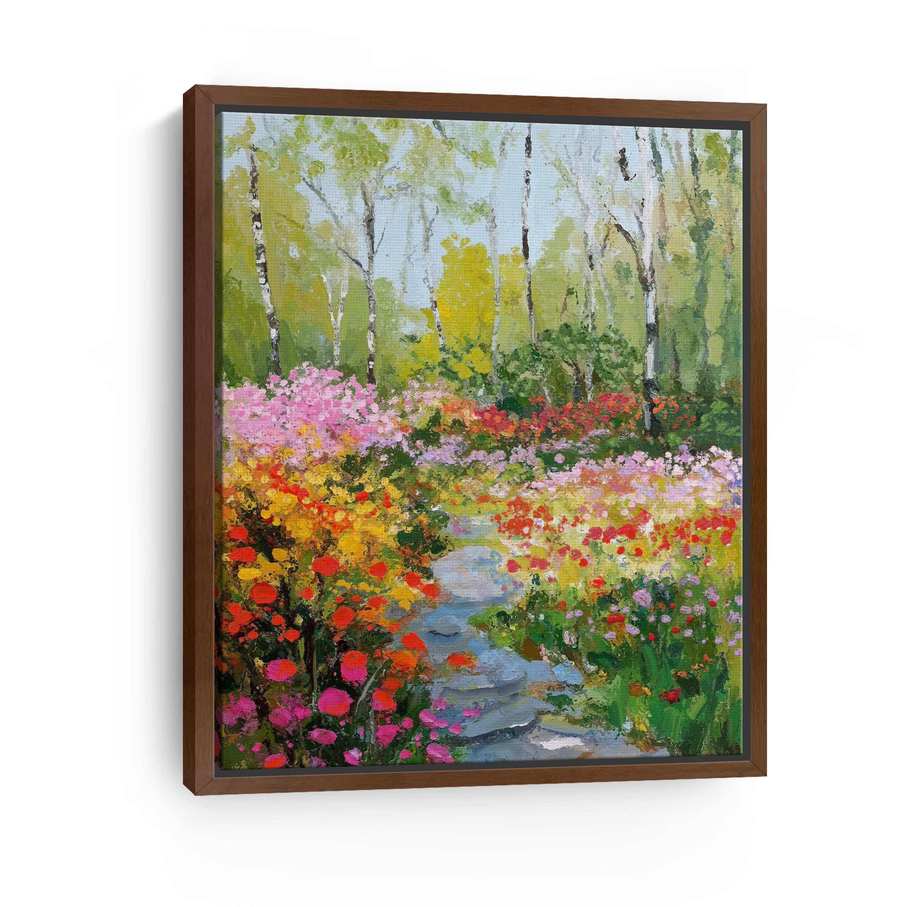 Garden of Hues Canvas Giclee