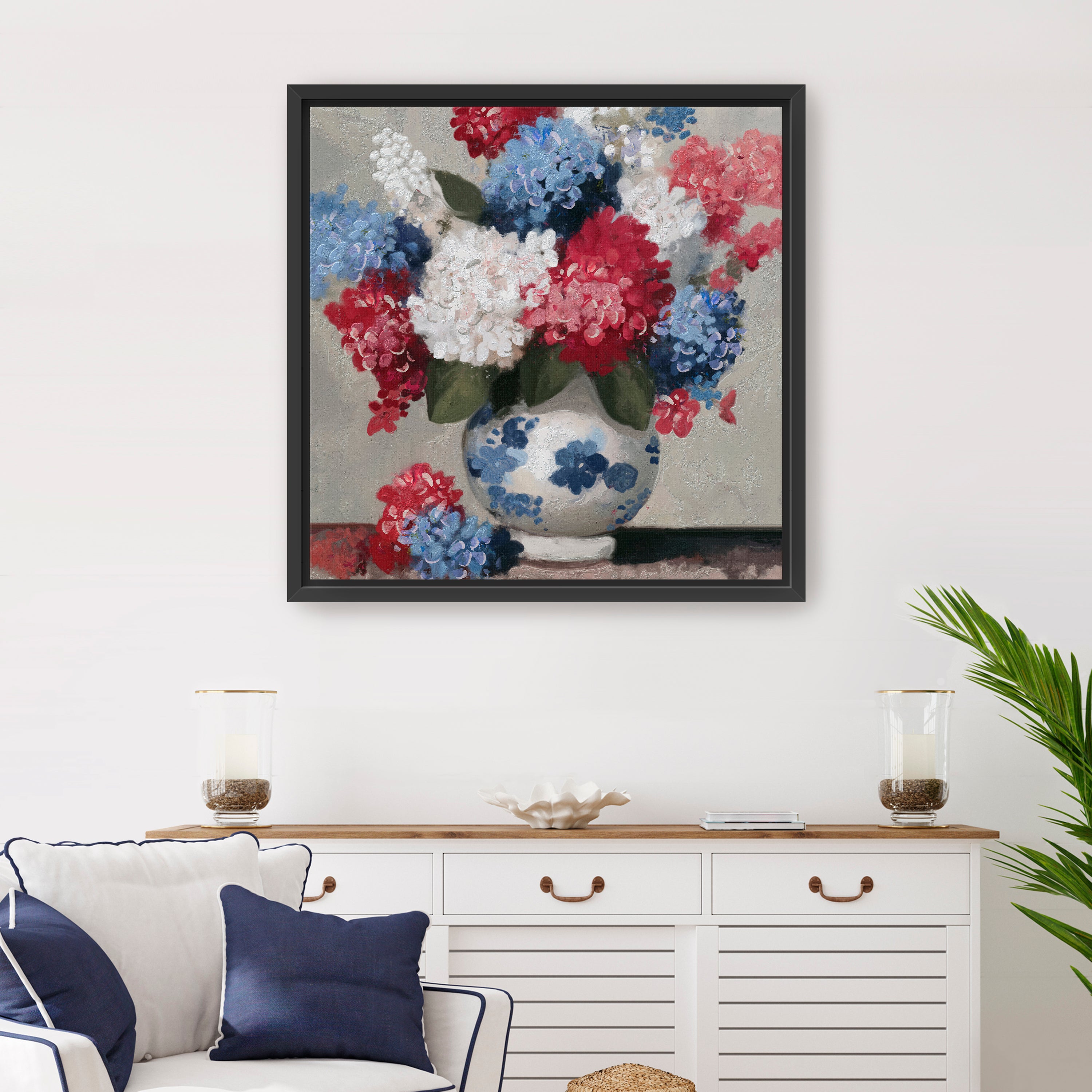 Colors of Patriotism Canvas Giclee